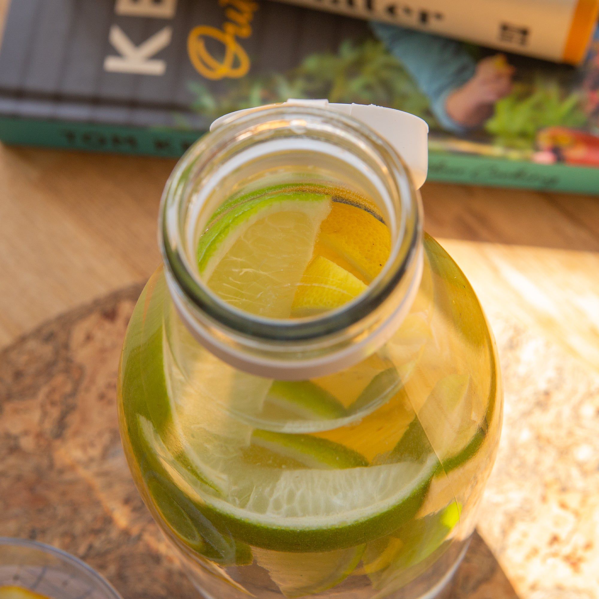 7pc Tallo Tumbler Glasses Set with Bottle