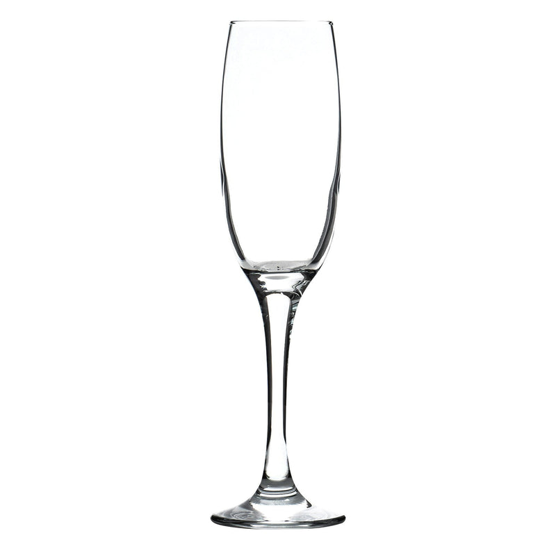 220ml Classic Champagne Flutes - Pack of Six - By Argon Tableware