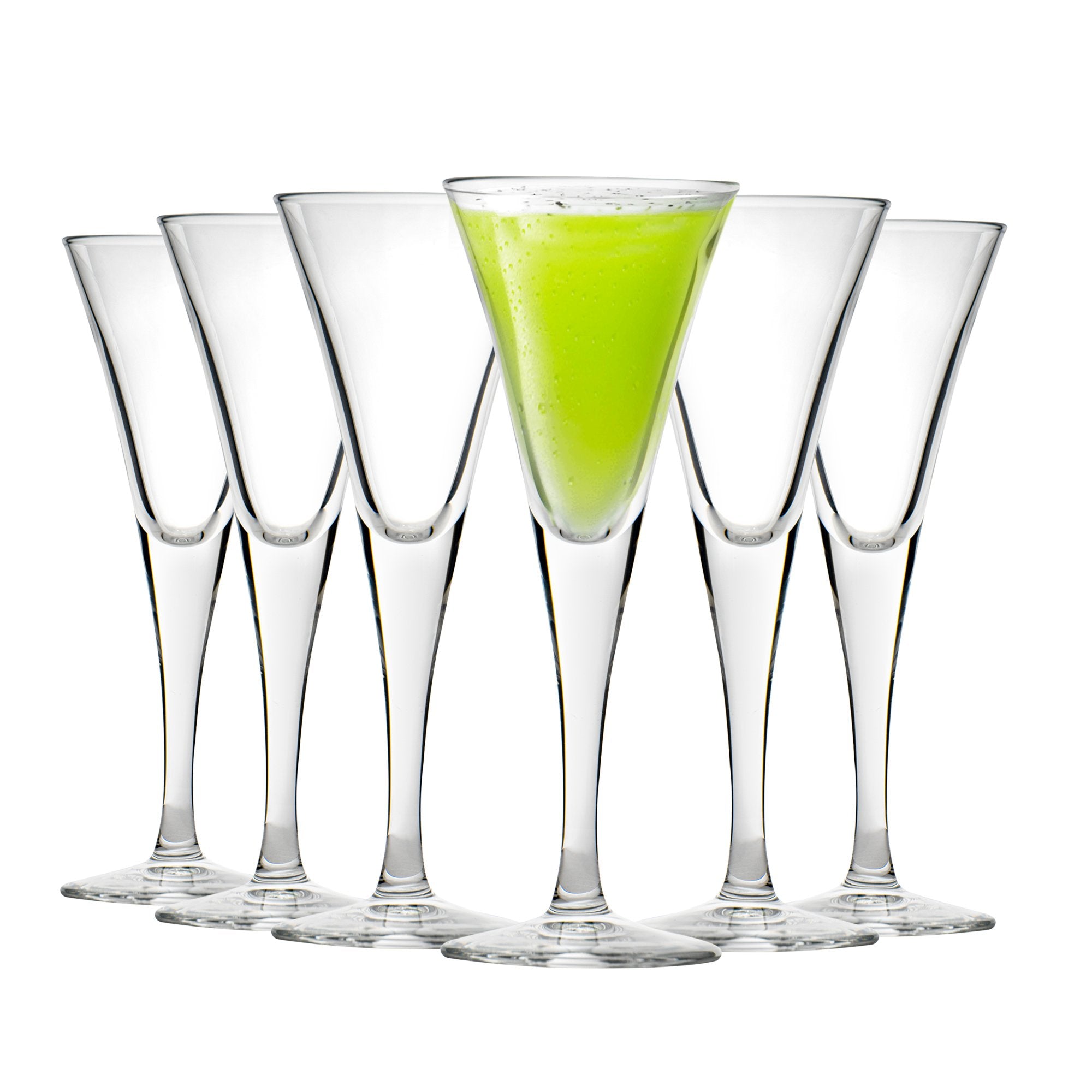 Bormioli Rocco Fiore Stemmed Sherry Glasses - 55ml - Pack of 6