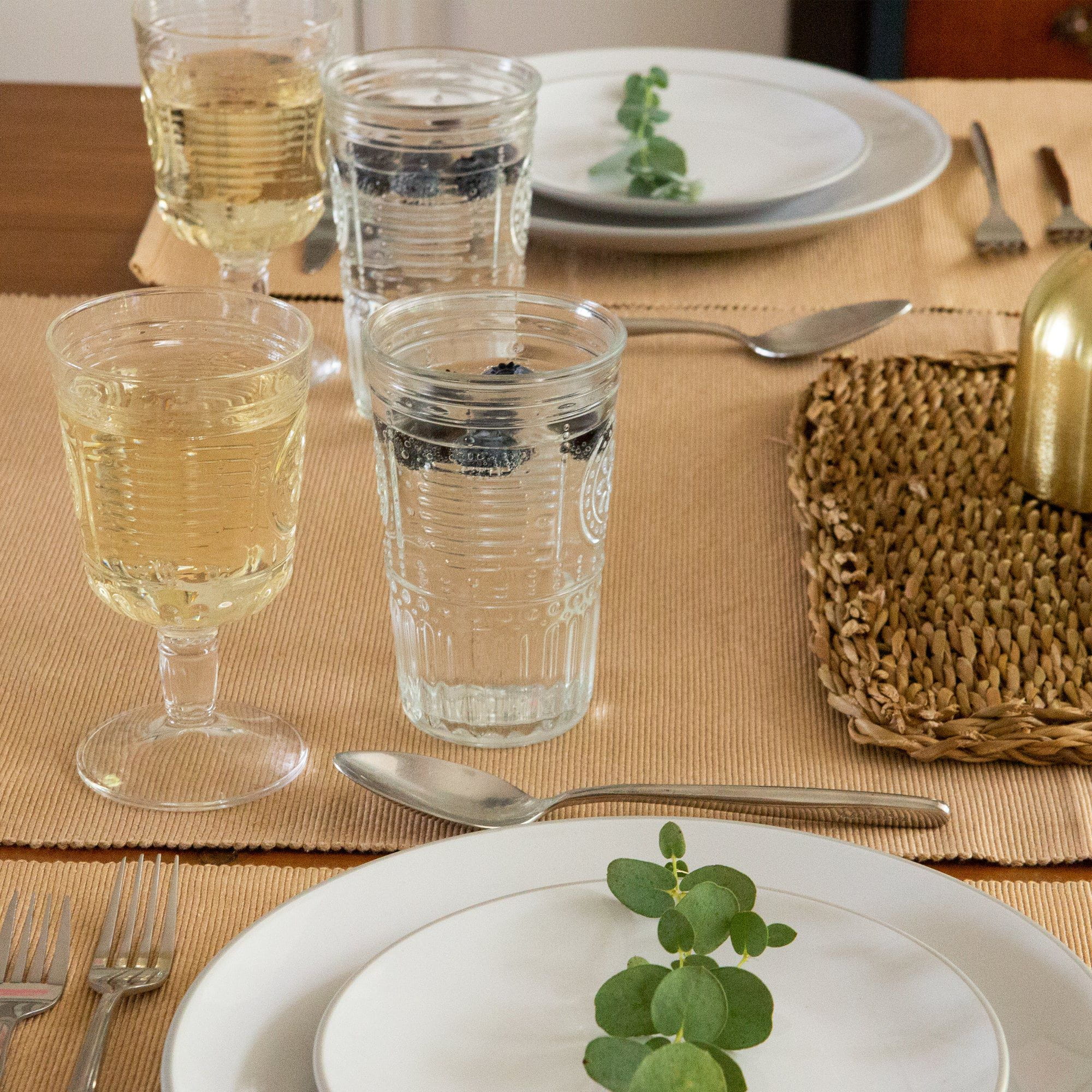 475ml Romantic Highball Glasses - Pack of Six