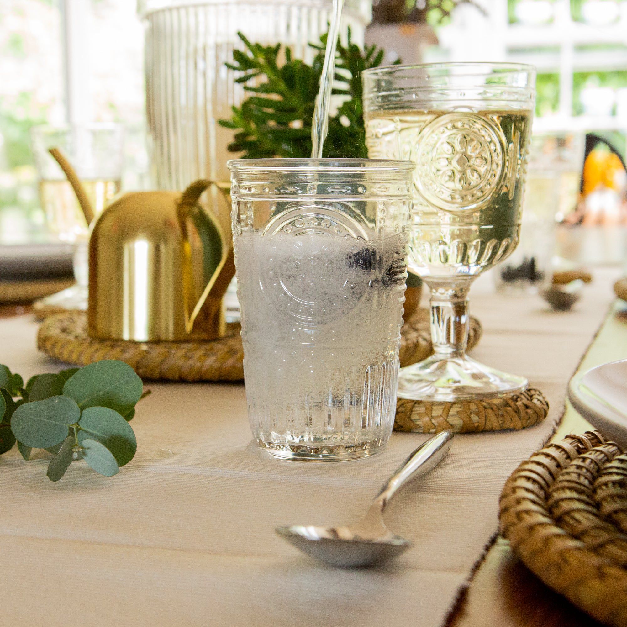 300ml Romantic Highball Glasses - Pack of Six