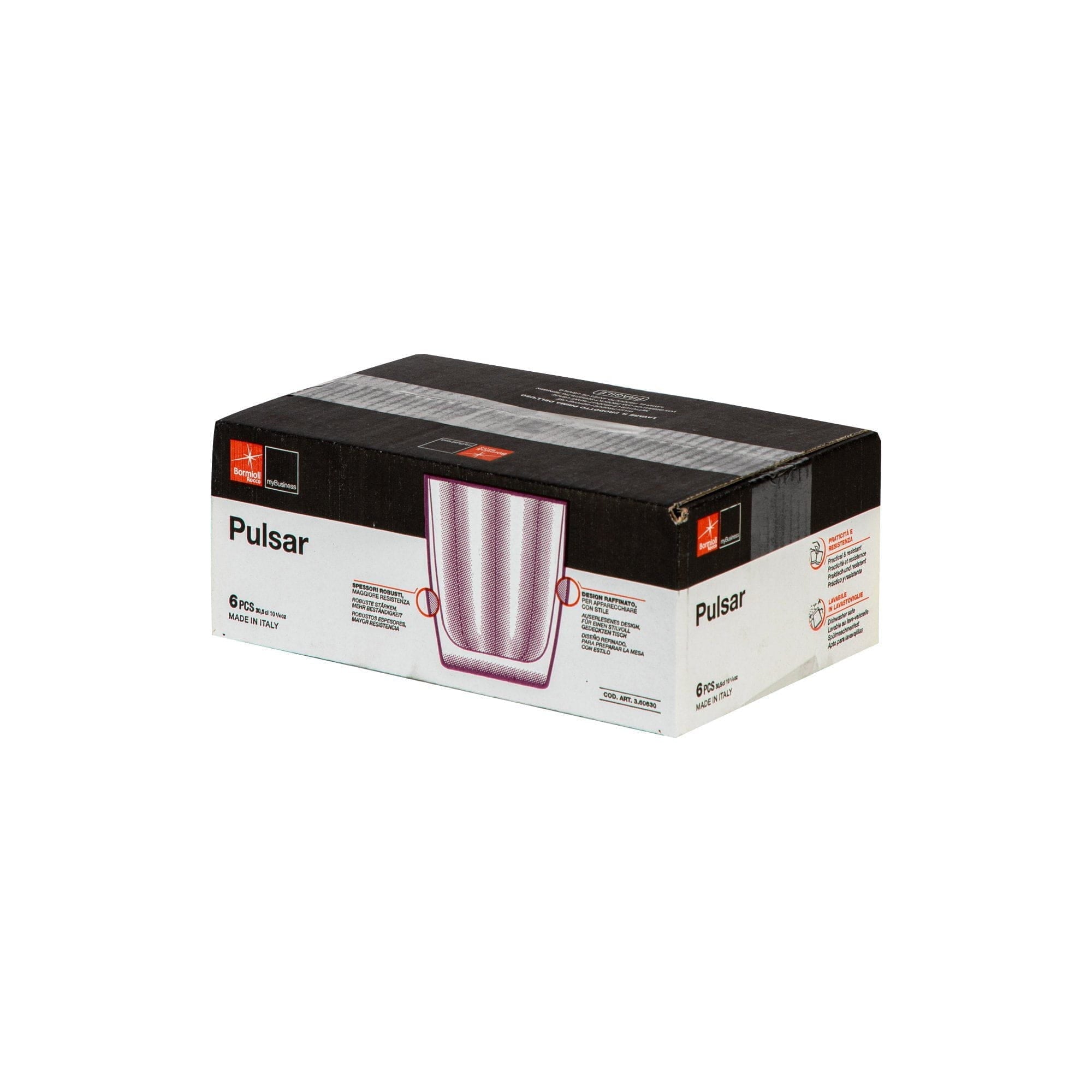 390ml Pulsar Tumbler Glasses - Pack of Six