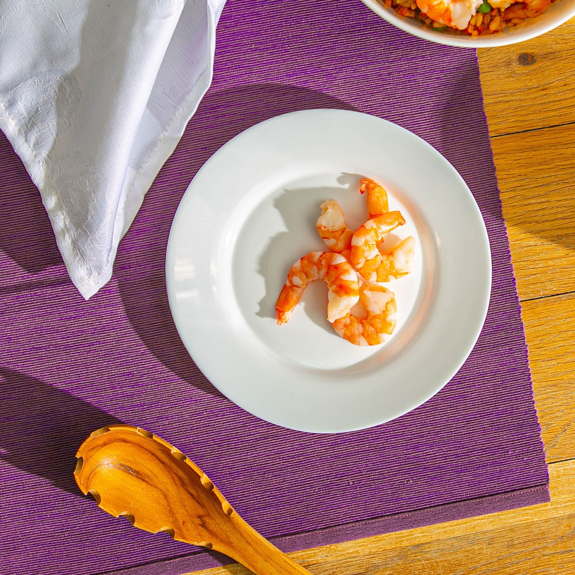 20cm White Toledo Glass Side Plates - Pack of Six