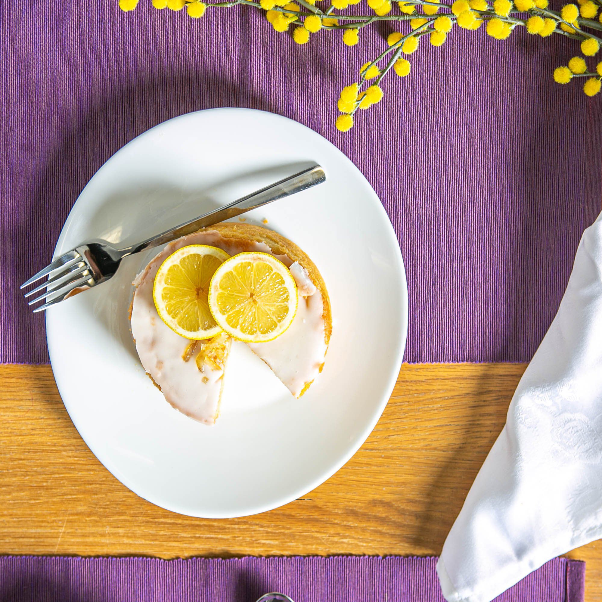 22cm White Prometeo Glass Dessert Plates - Pack of Six