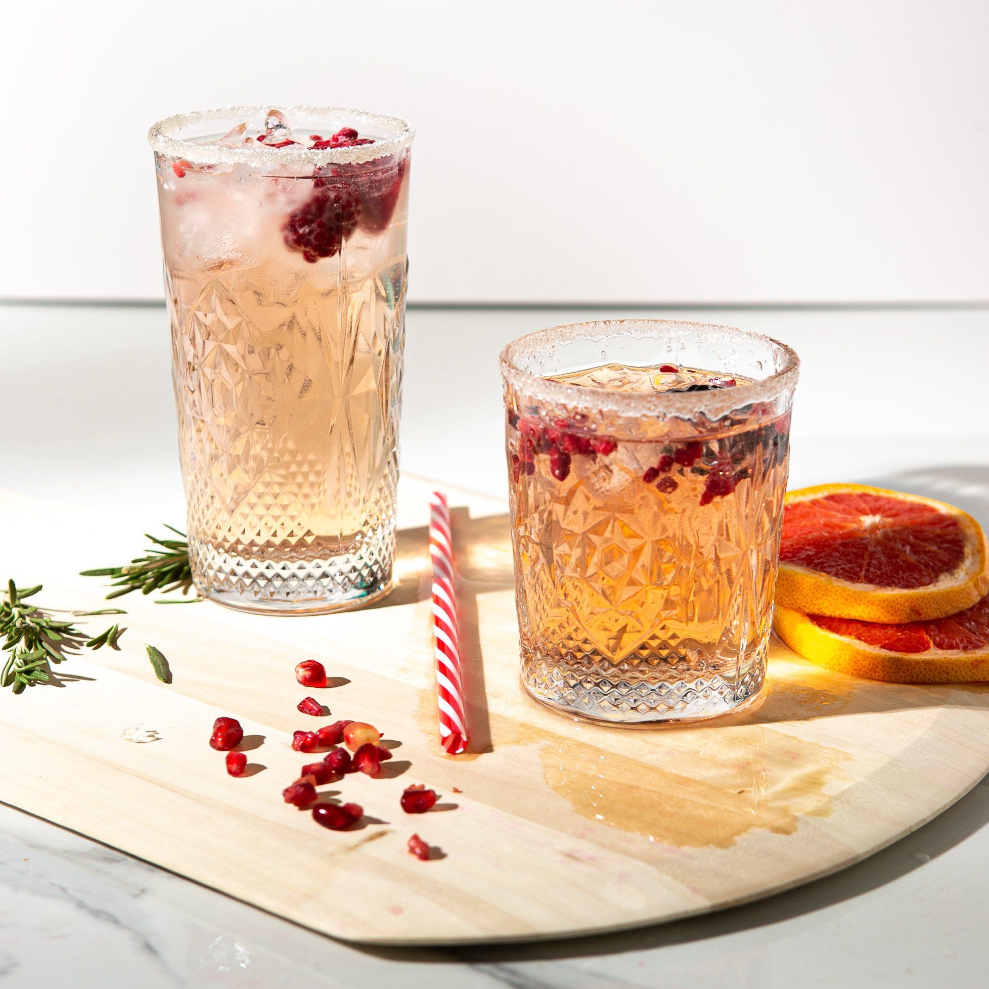 390ml Bartender Stone Whisky Glasses - Pack of Four