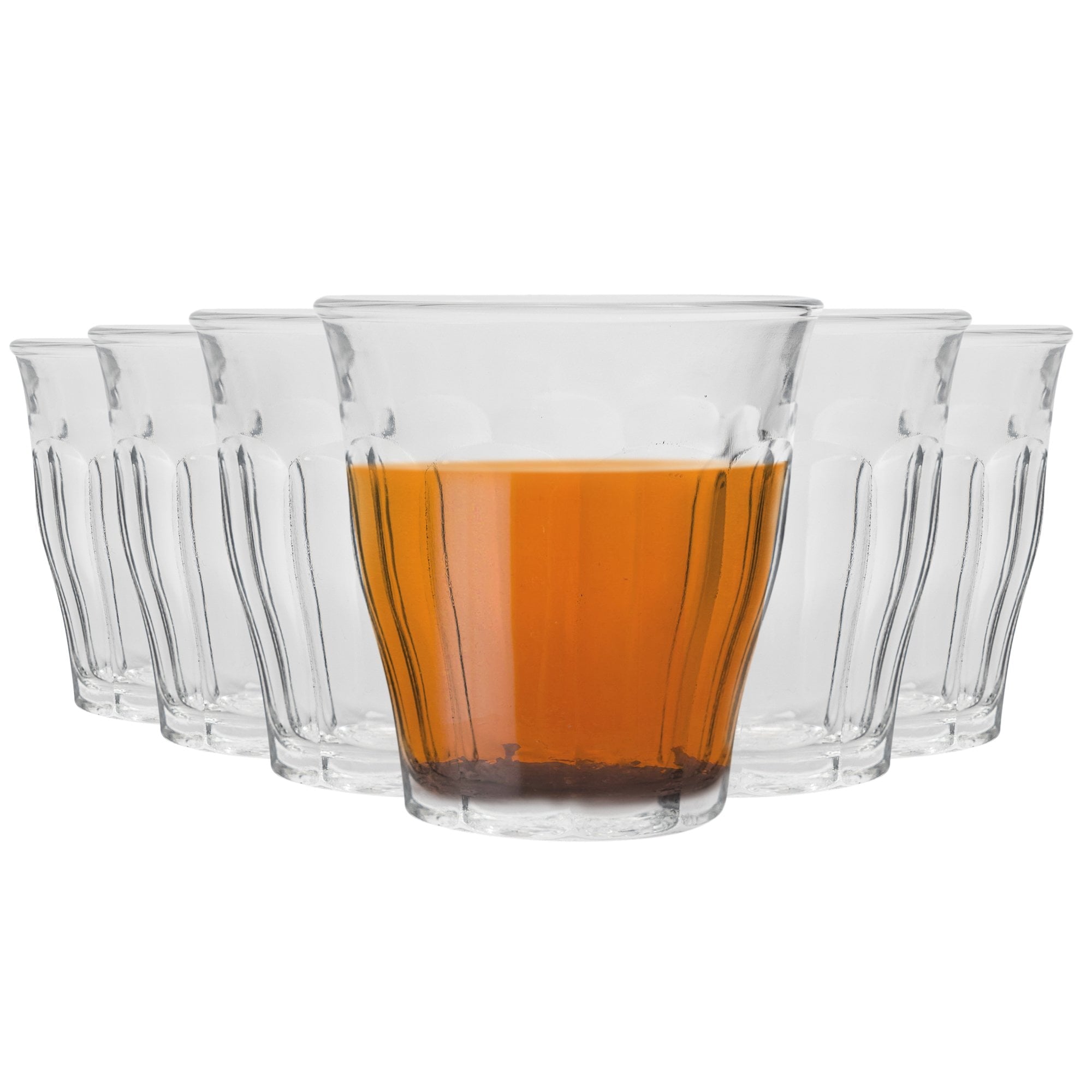 Duralex Picardie Traditional Tumbler Glasses - 130ml - Set of 6