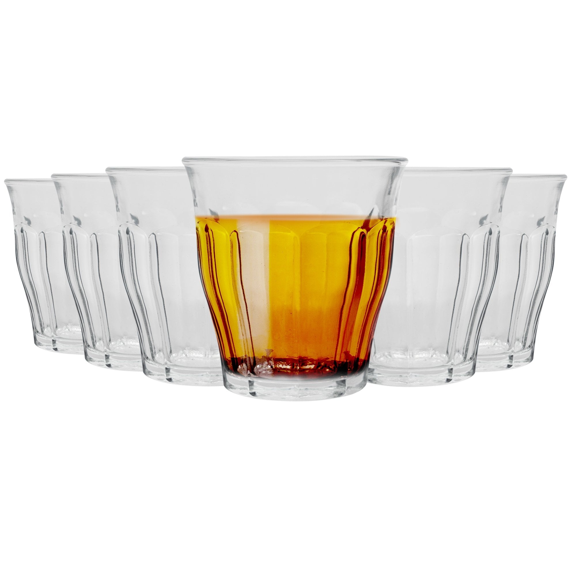 Duralex Picardie Traditional Tumbler Glasses - 160ml - Set of 6