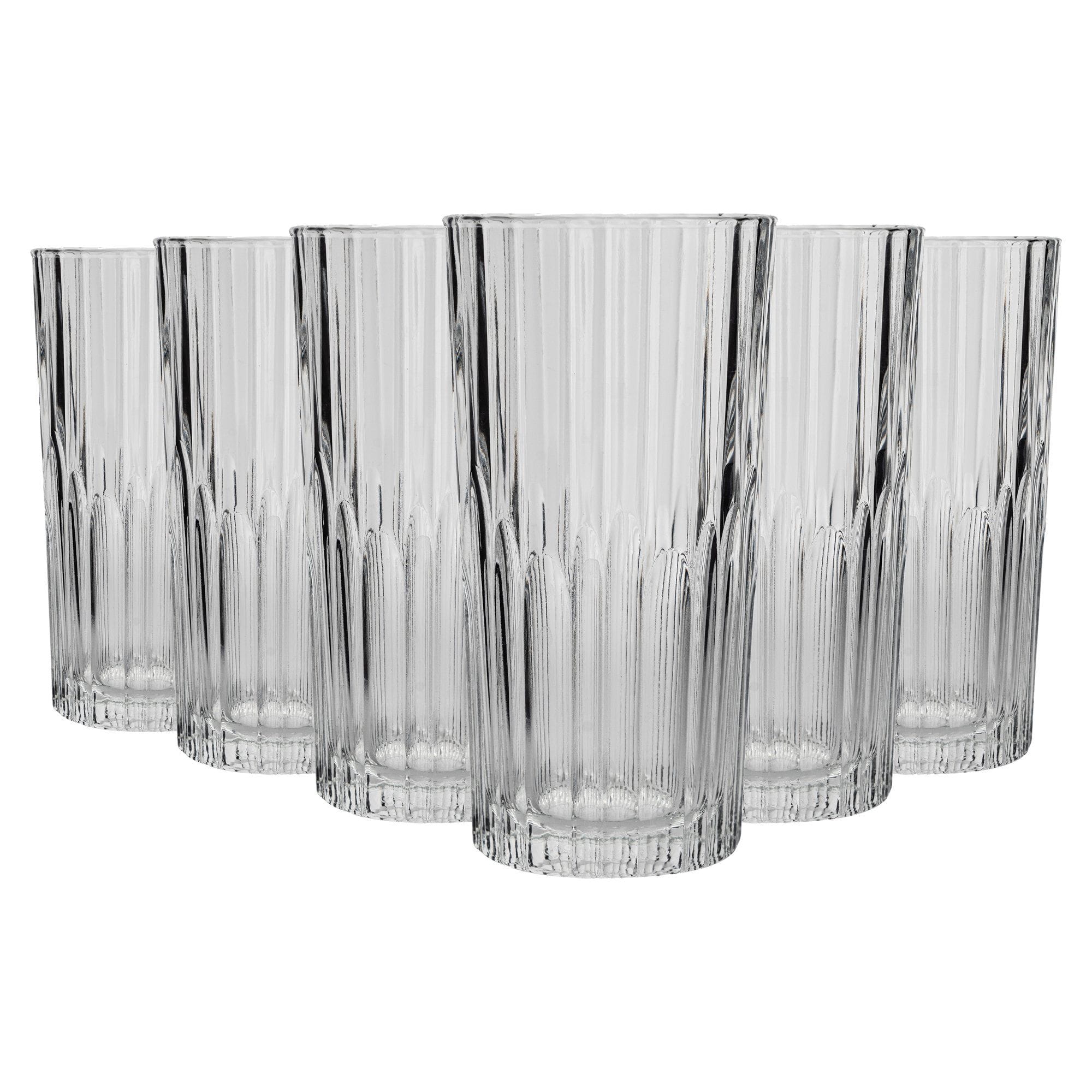Duralex Manhattan Highball Glasses - 305ml - Pack of 6