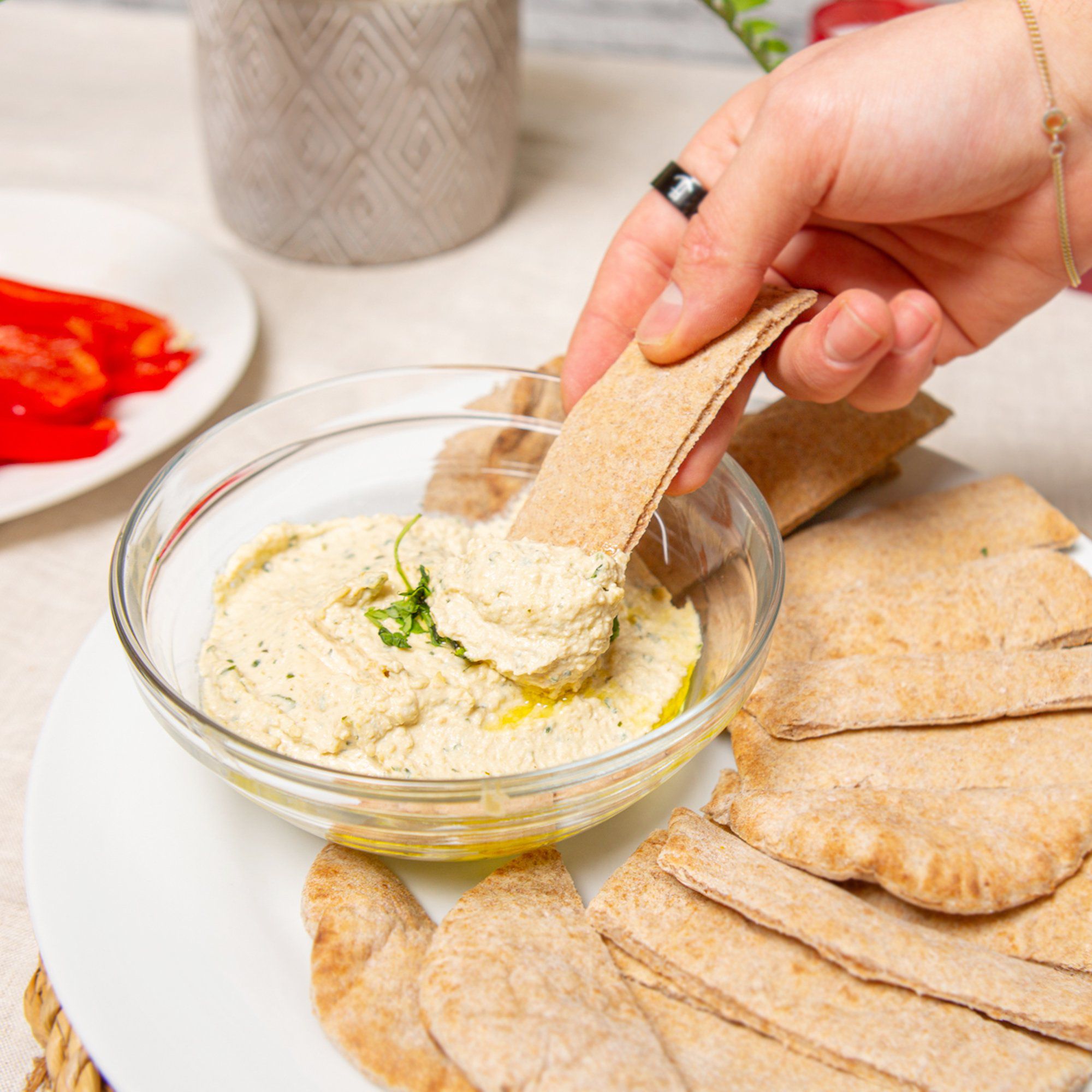 14cm Clear Lys Glass Nesting Mixing Bowl