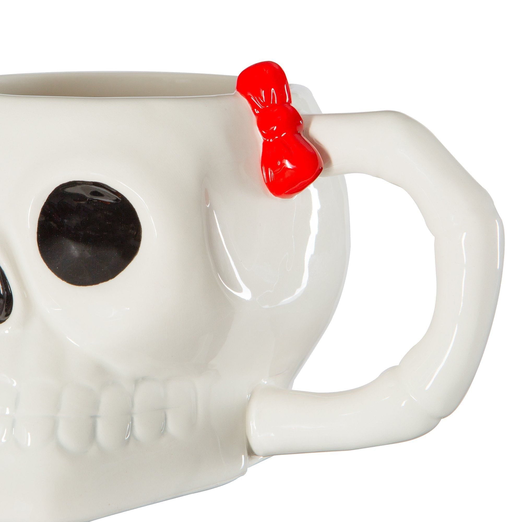 Halloween Skull Stoneware Mug