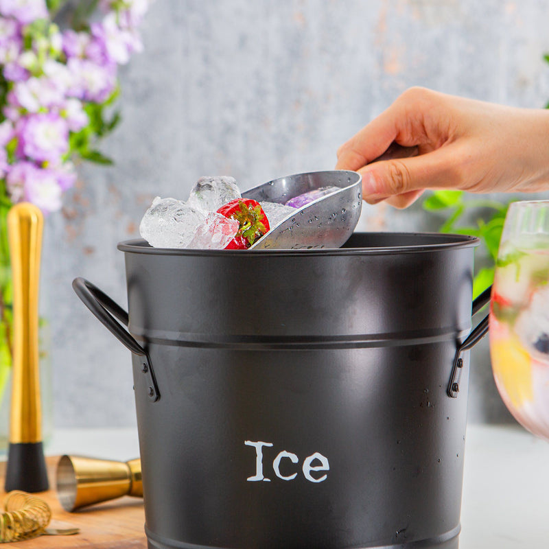 Vintage Ice Bucket with Scoop - By Harbour Housewares