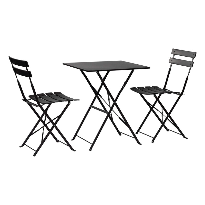Two-Seater Square Sussex Bistro Set - By Harbour Housewares