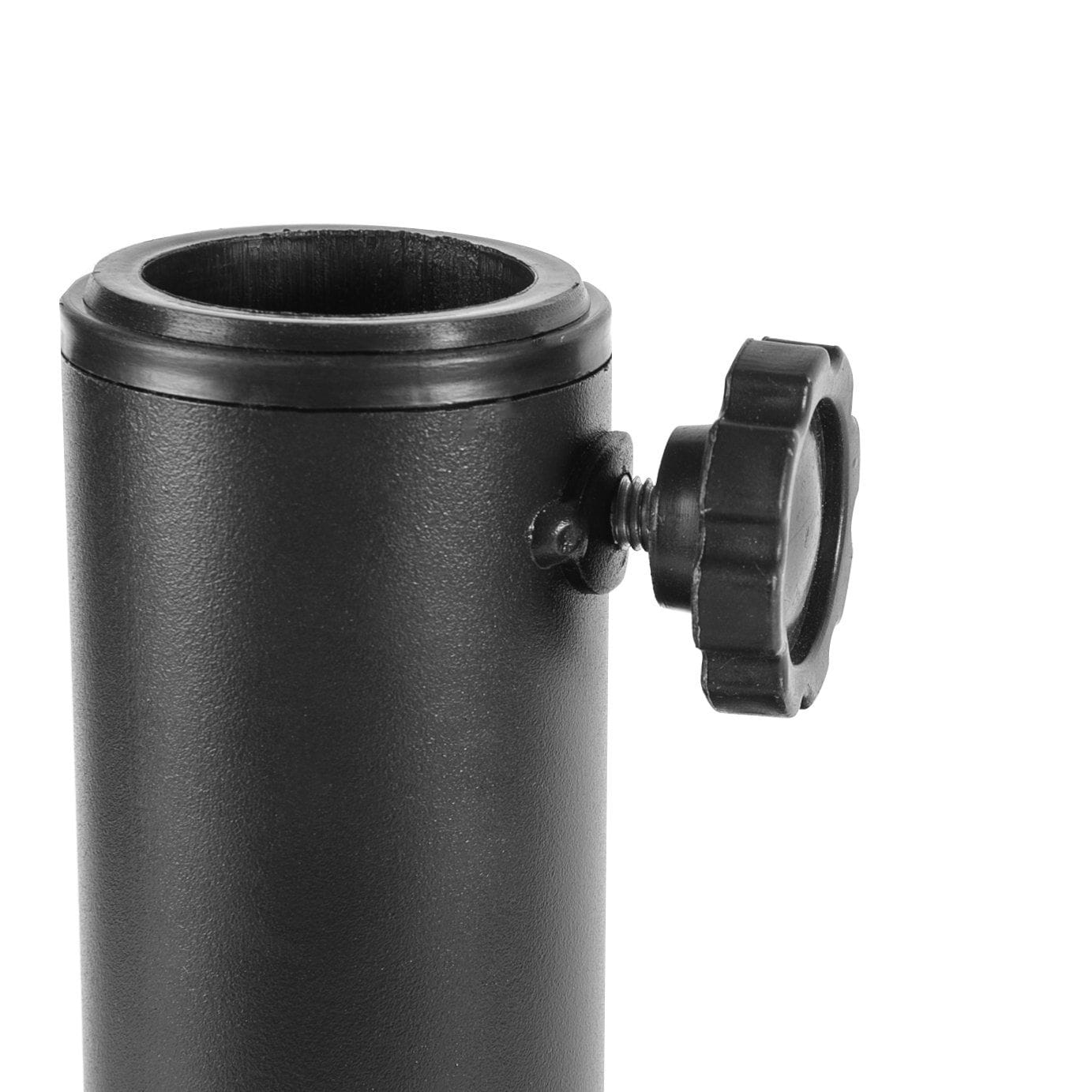 12kg Black Concrete Garden Parasol Base