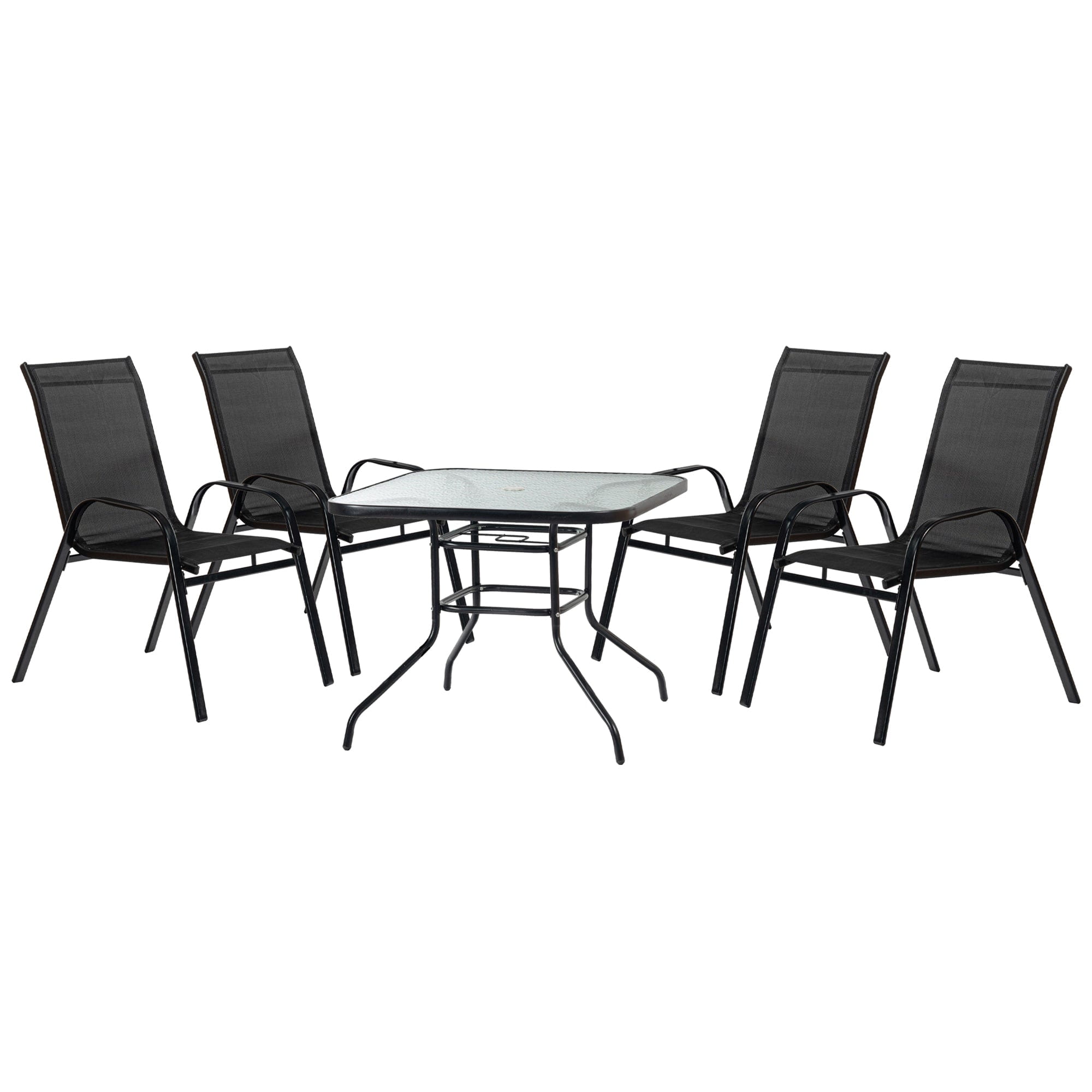4 Seater Sussex Garden Furniture Set - By Harbour Housewares