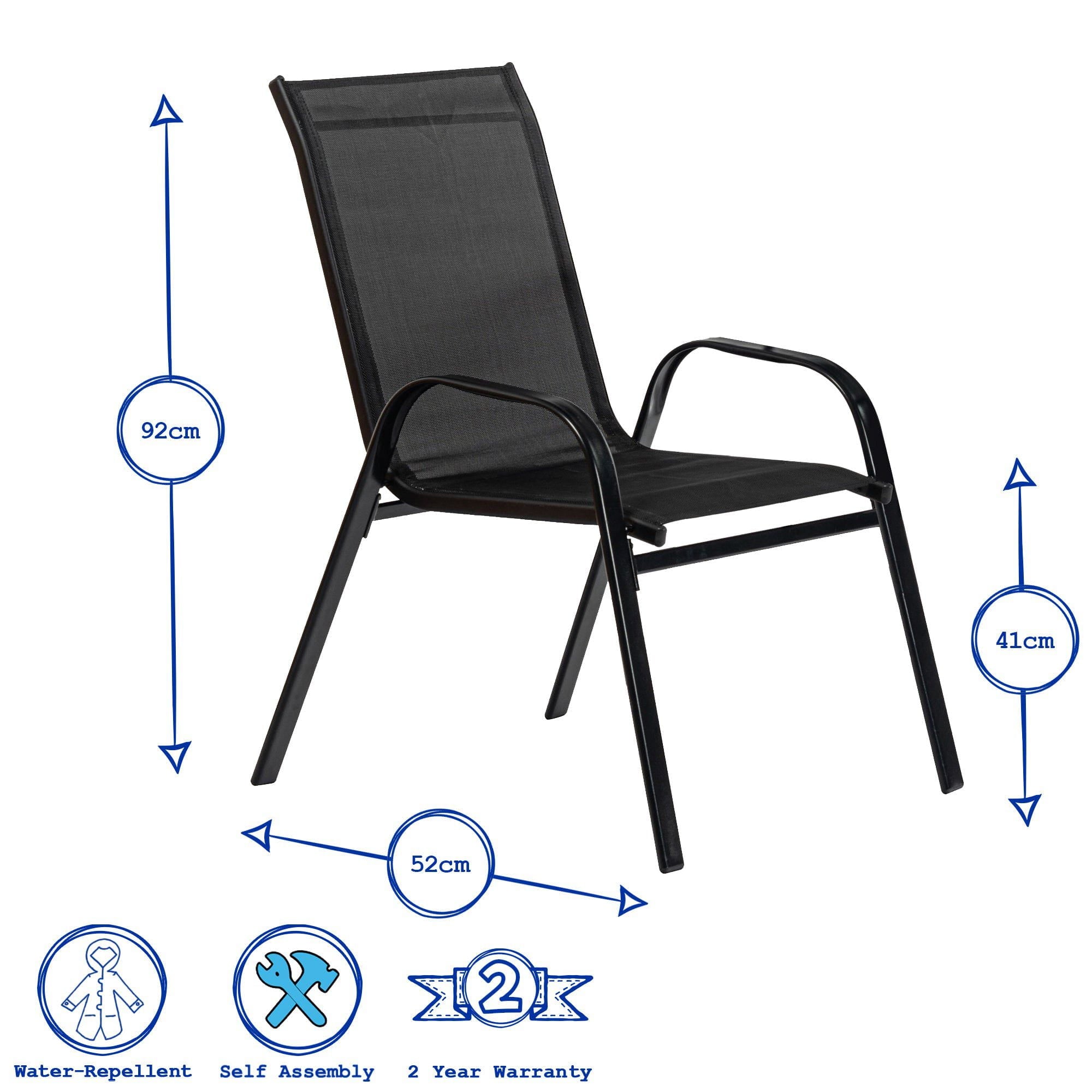 5 piece Sussex Rectangle Garden Furniture Set