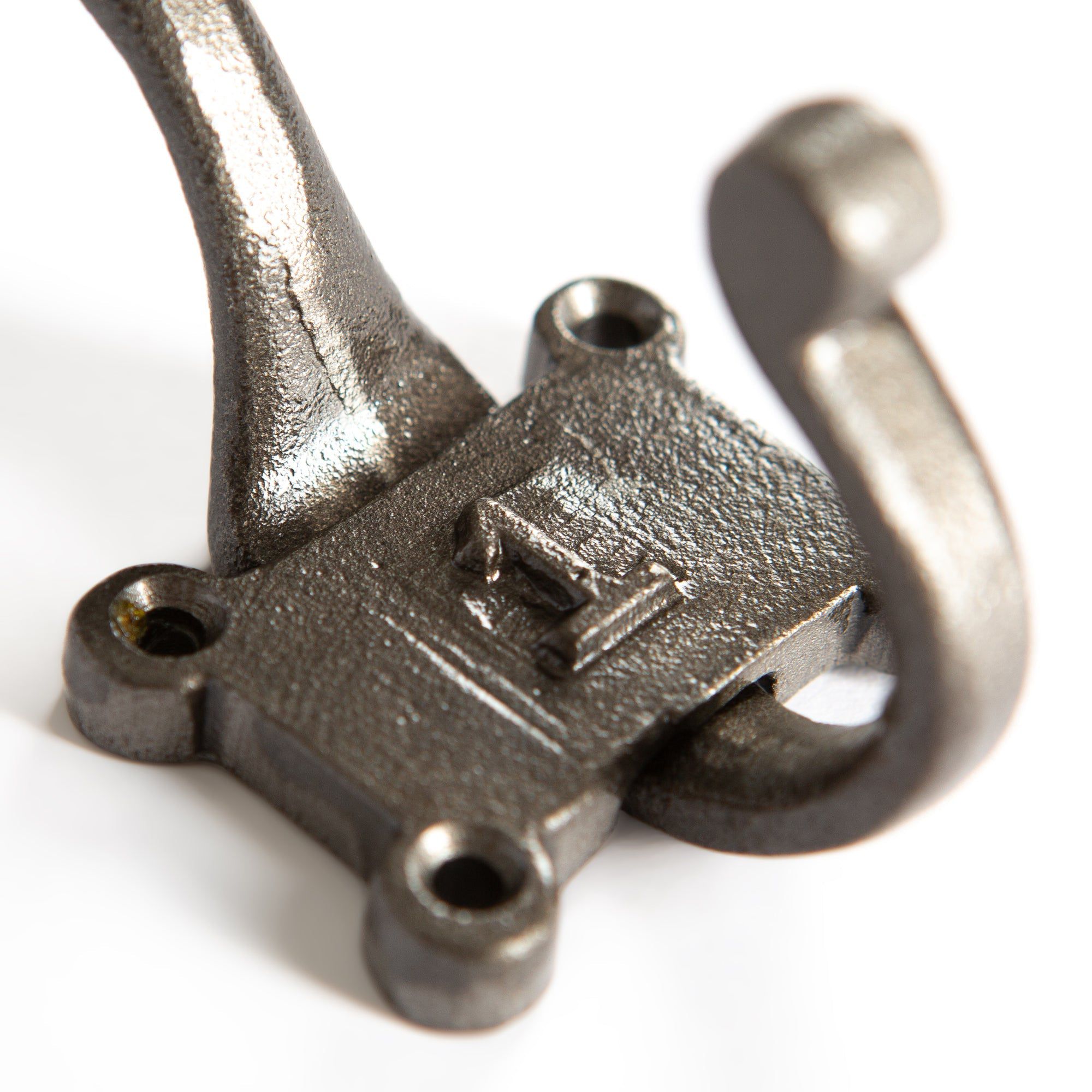 50mm x 115mm Grey Number 1 Hat & Coat Hook