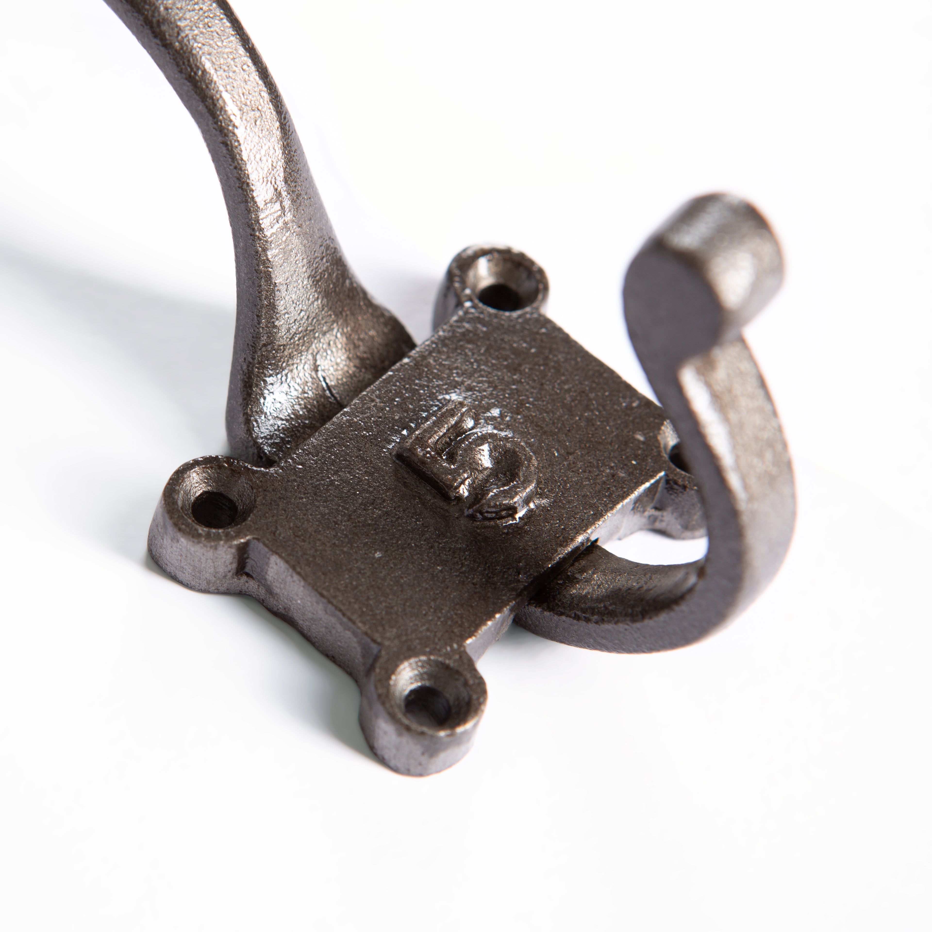 50mm x 115mm Grey Number 5 Hat & Coat Hook