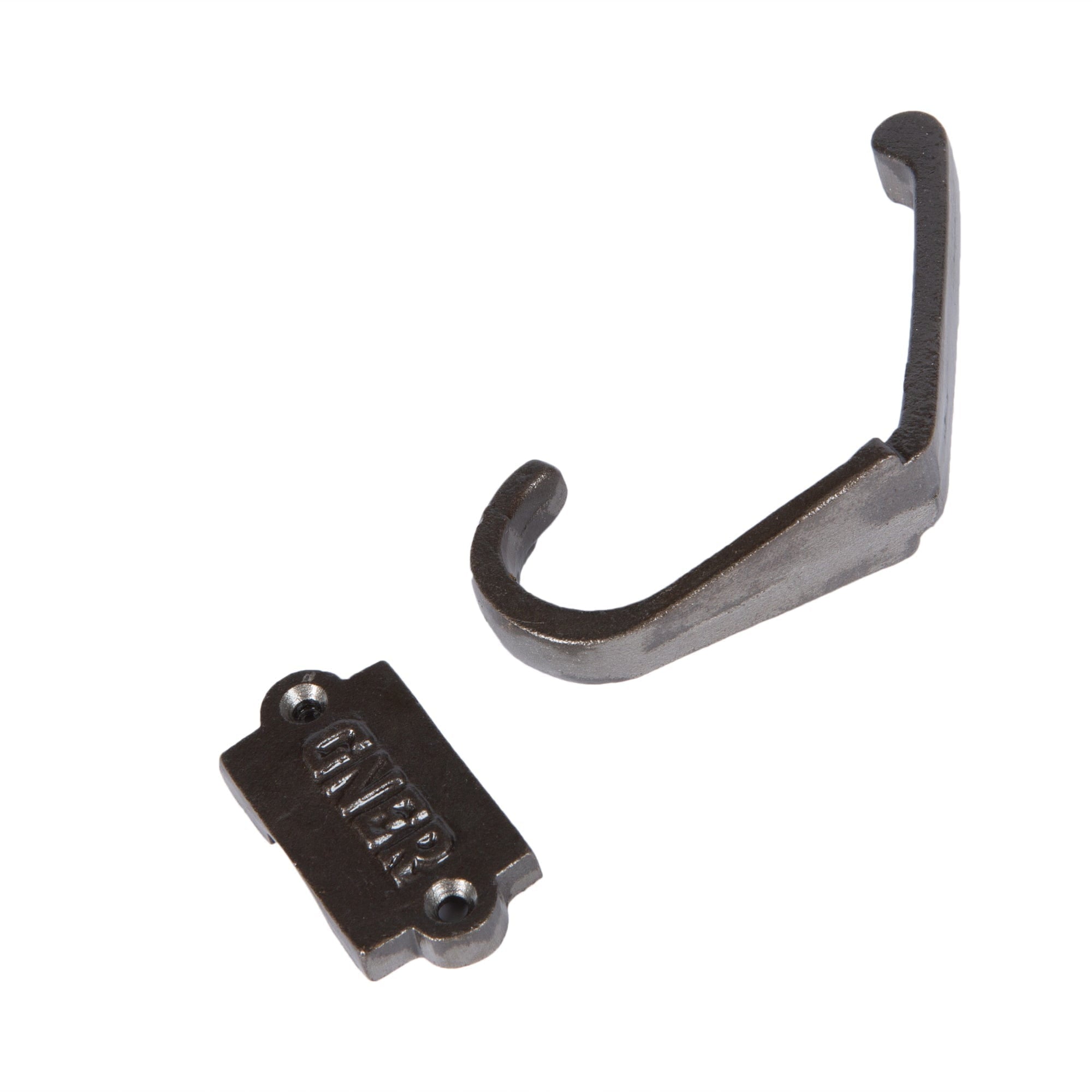 53mm x 101mm Grey Great North of England Railway Double Wall Hook