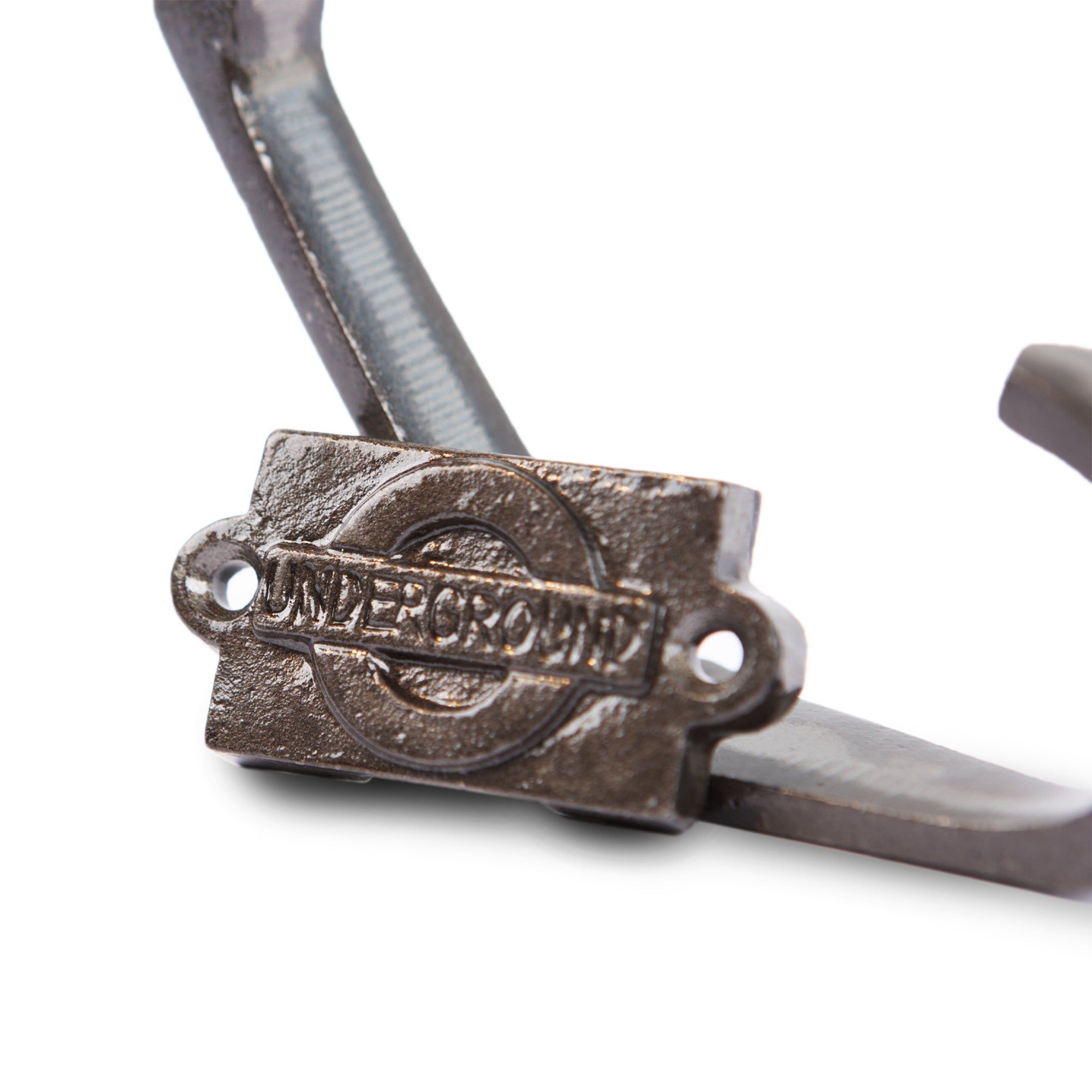 55mm x 100mm Grey London Underground Hat & Coat Hook