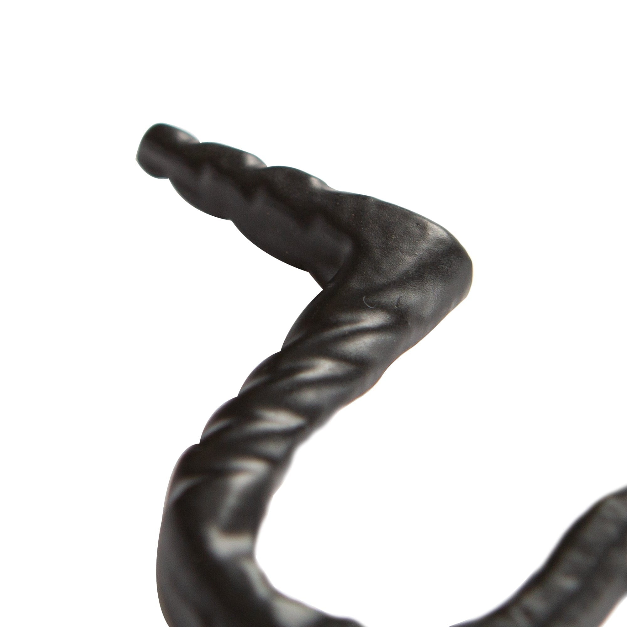 5mm x 40mm Black Twisted Nail Hook
