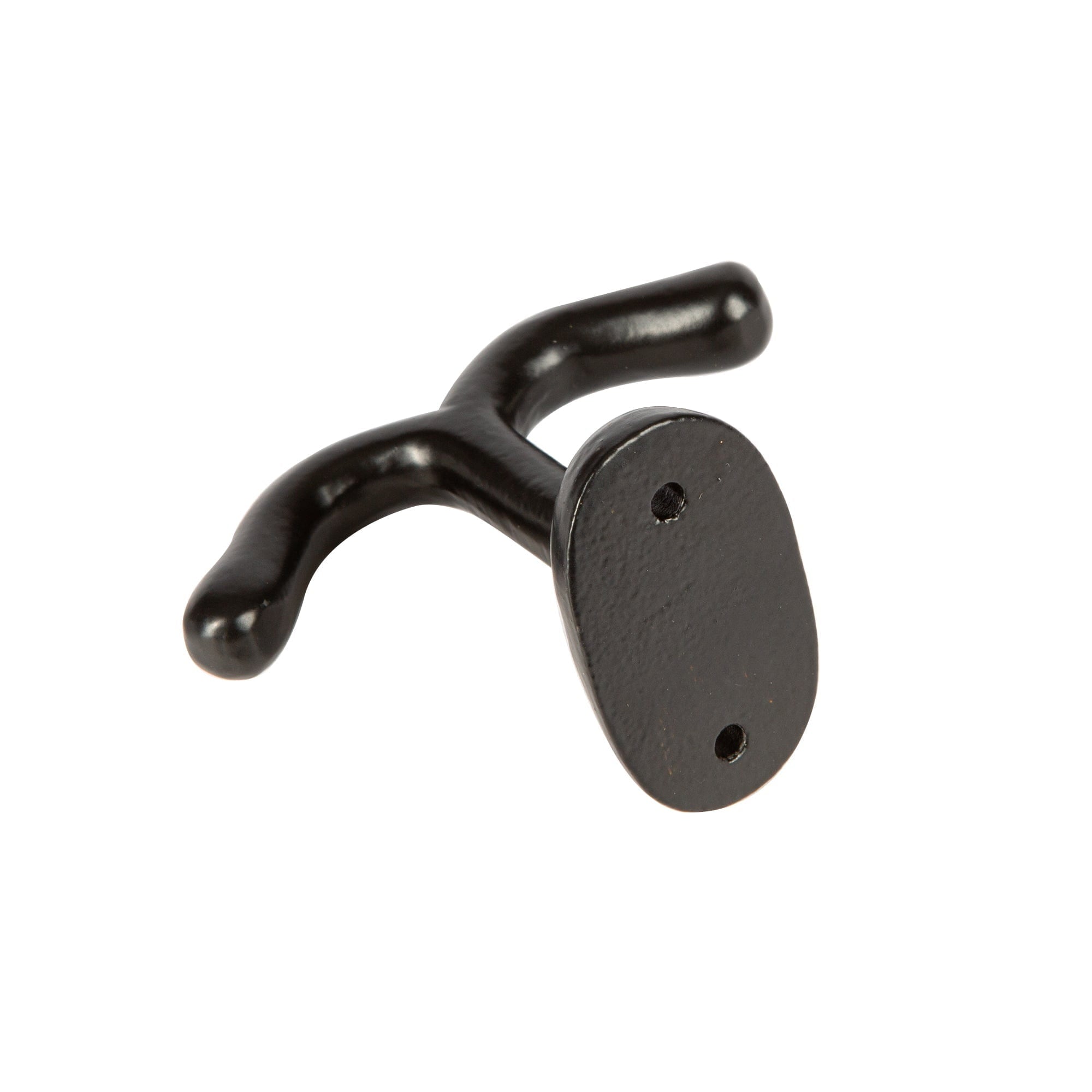 80mm x 60mm Black Double Ceiling Hook