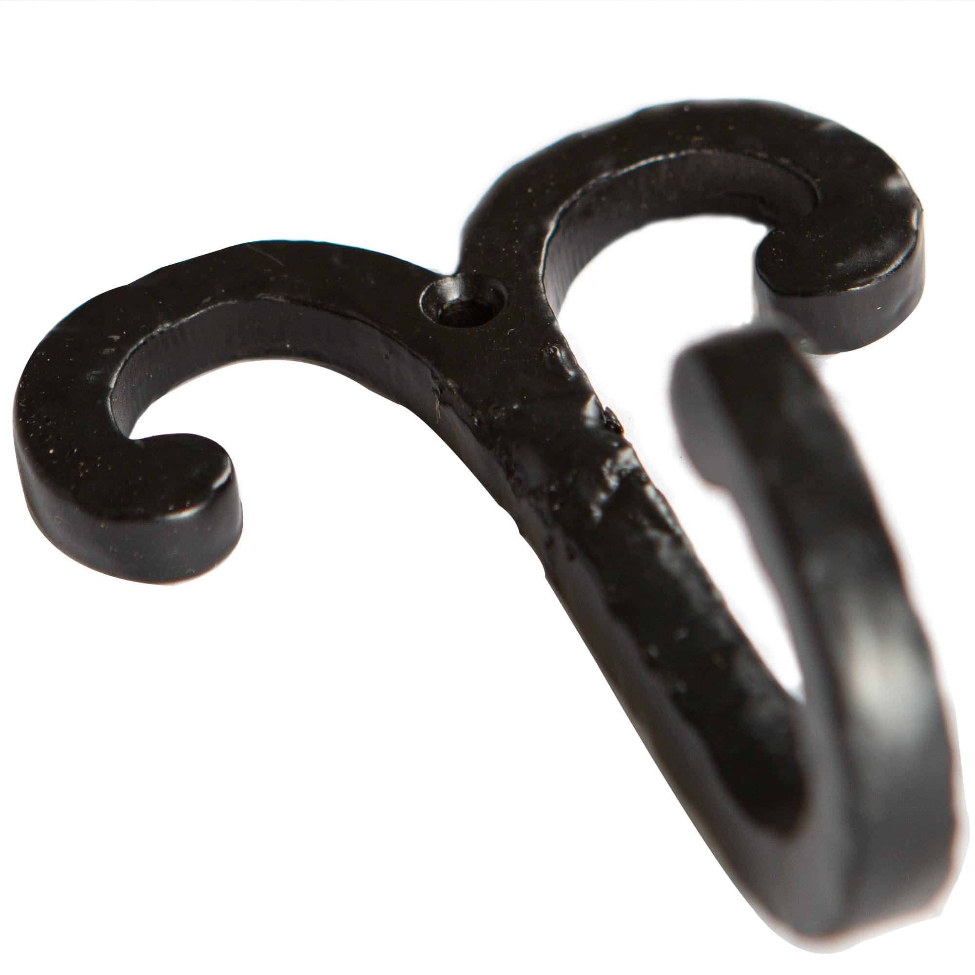 70mm x 90mm Black Wire Coat Hook
