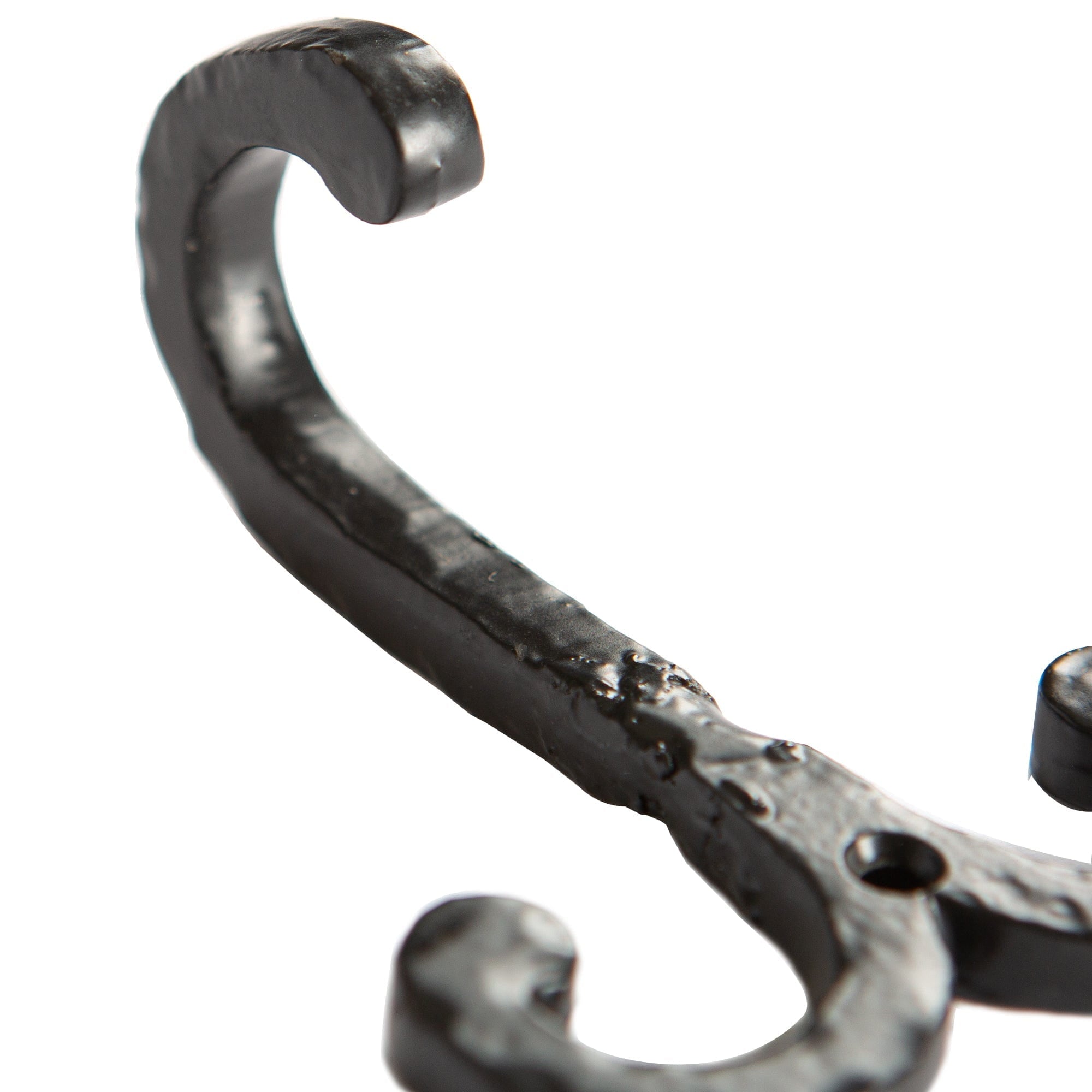 70mm x 90mm Black Wire Coat Hook