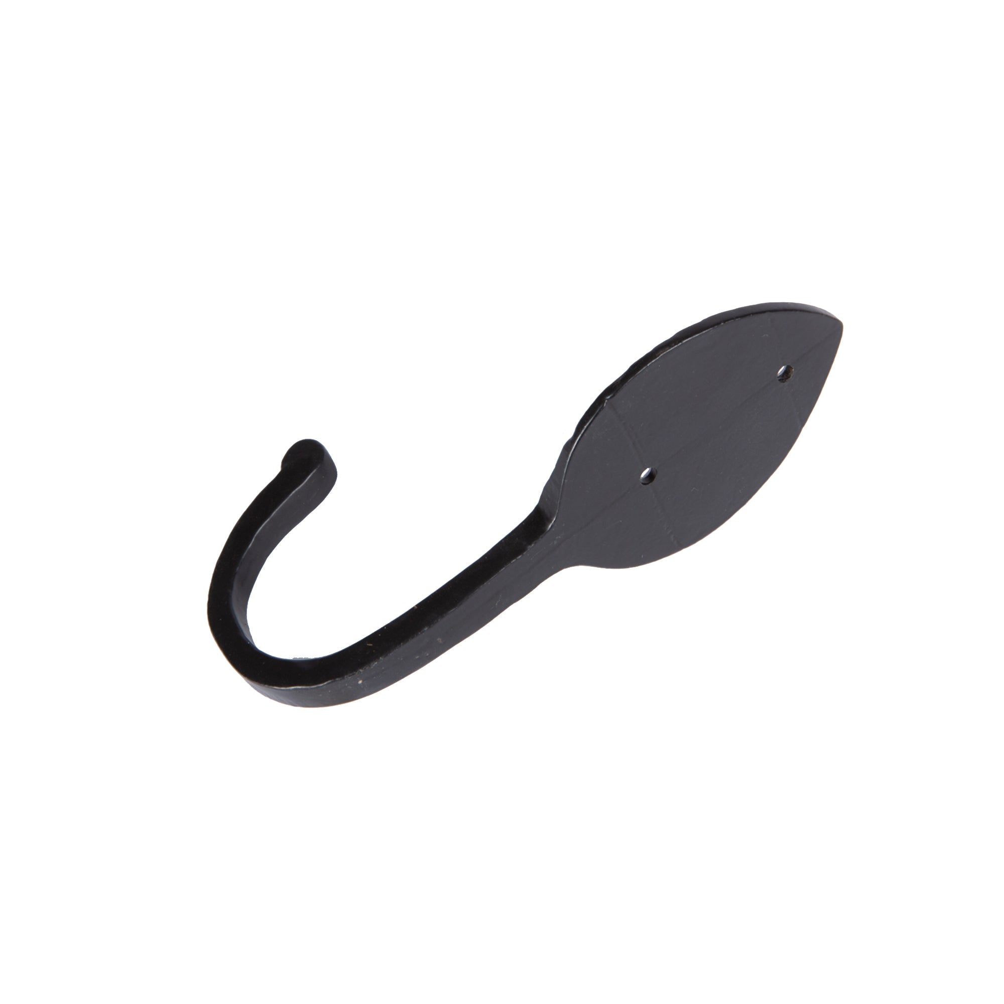 55mm x 140mm Black Arrowhead Coat Hook