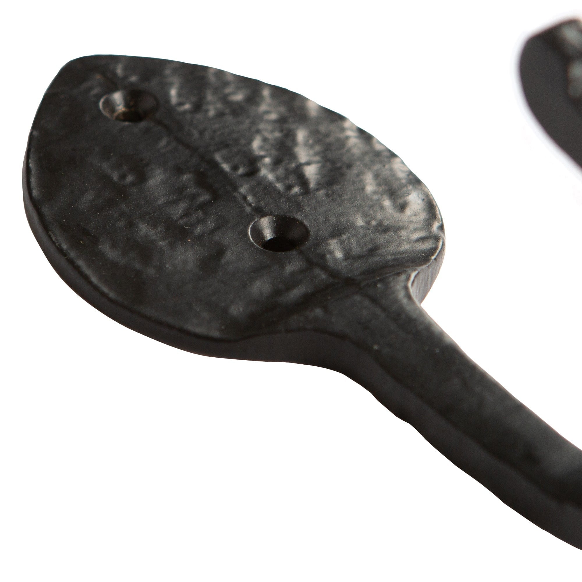 55mm x 140mm Black Arrowhead Coat Hook