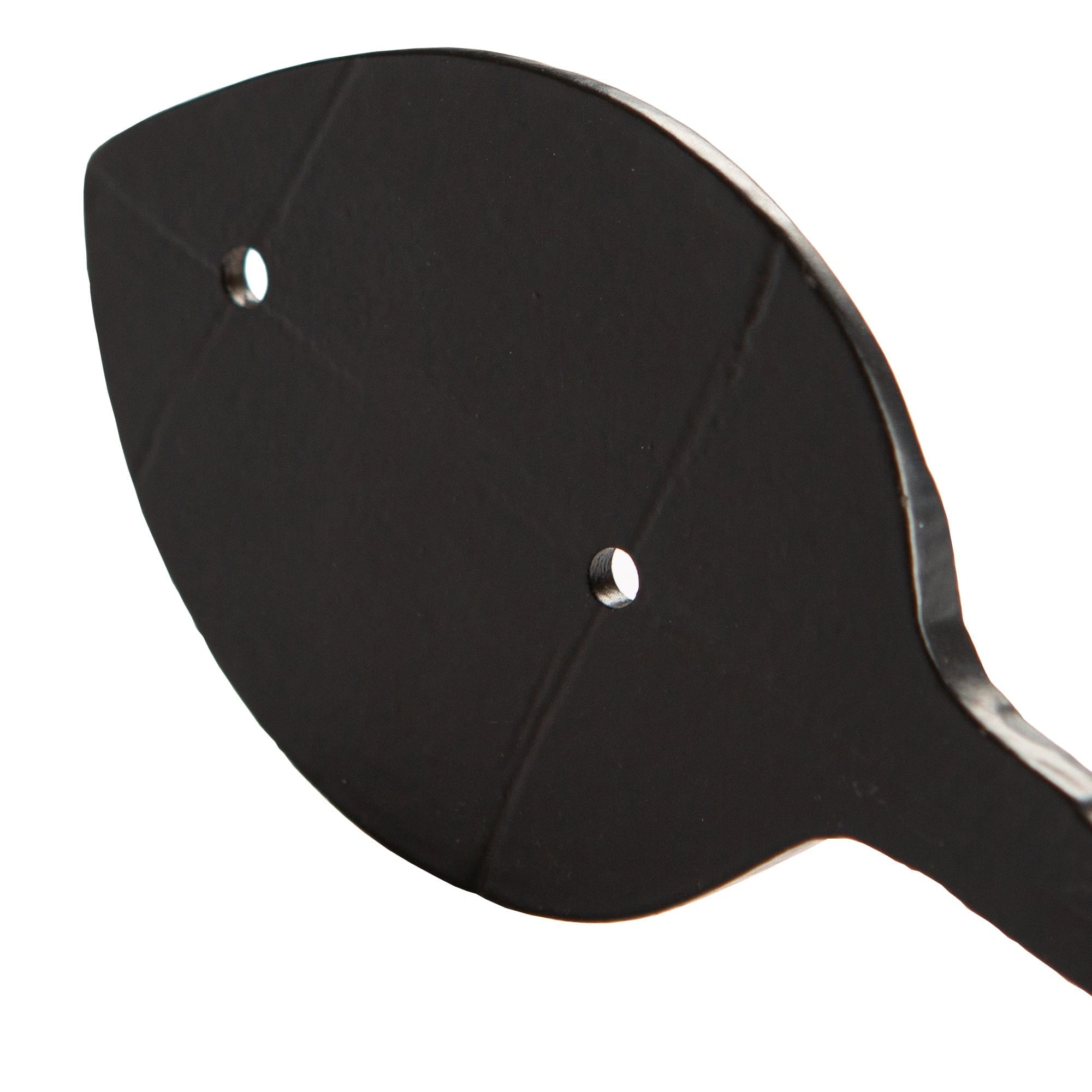 55mm x 140mm Black Arrowhead Coat Hook