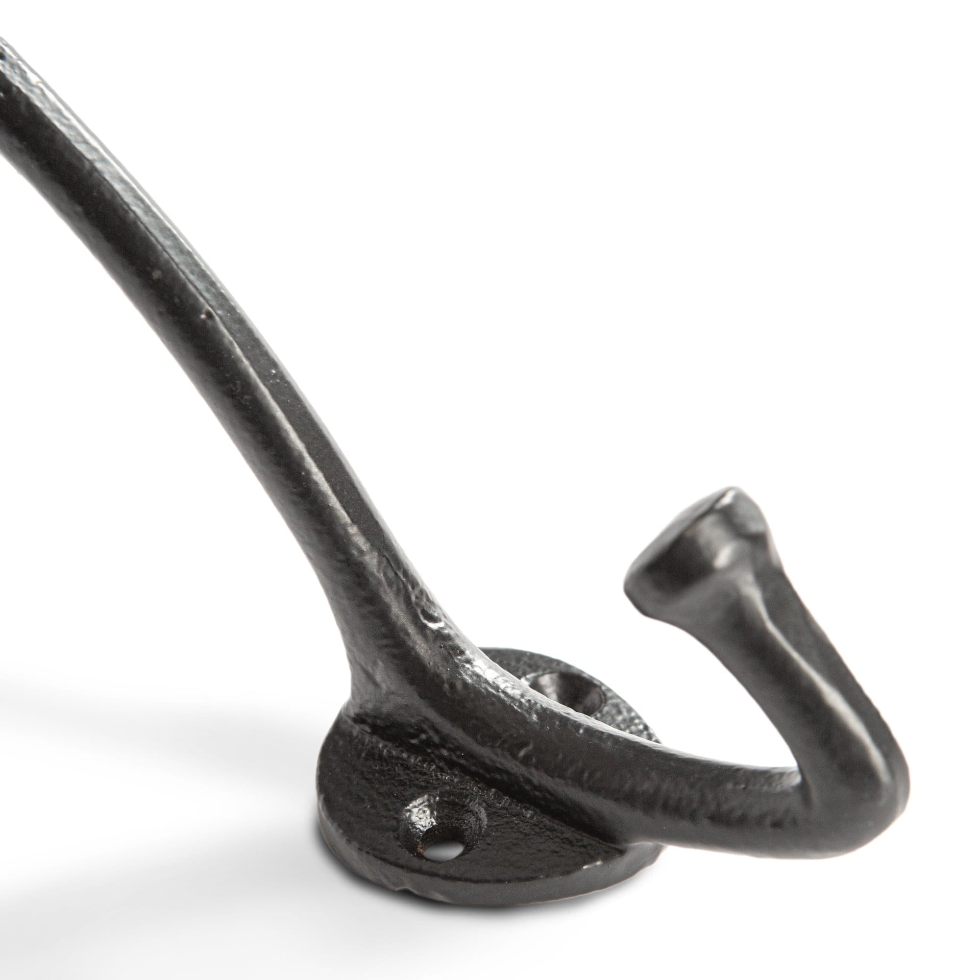 35mm x 115mm Black Bowler and Coat Hook