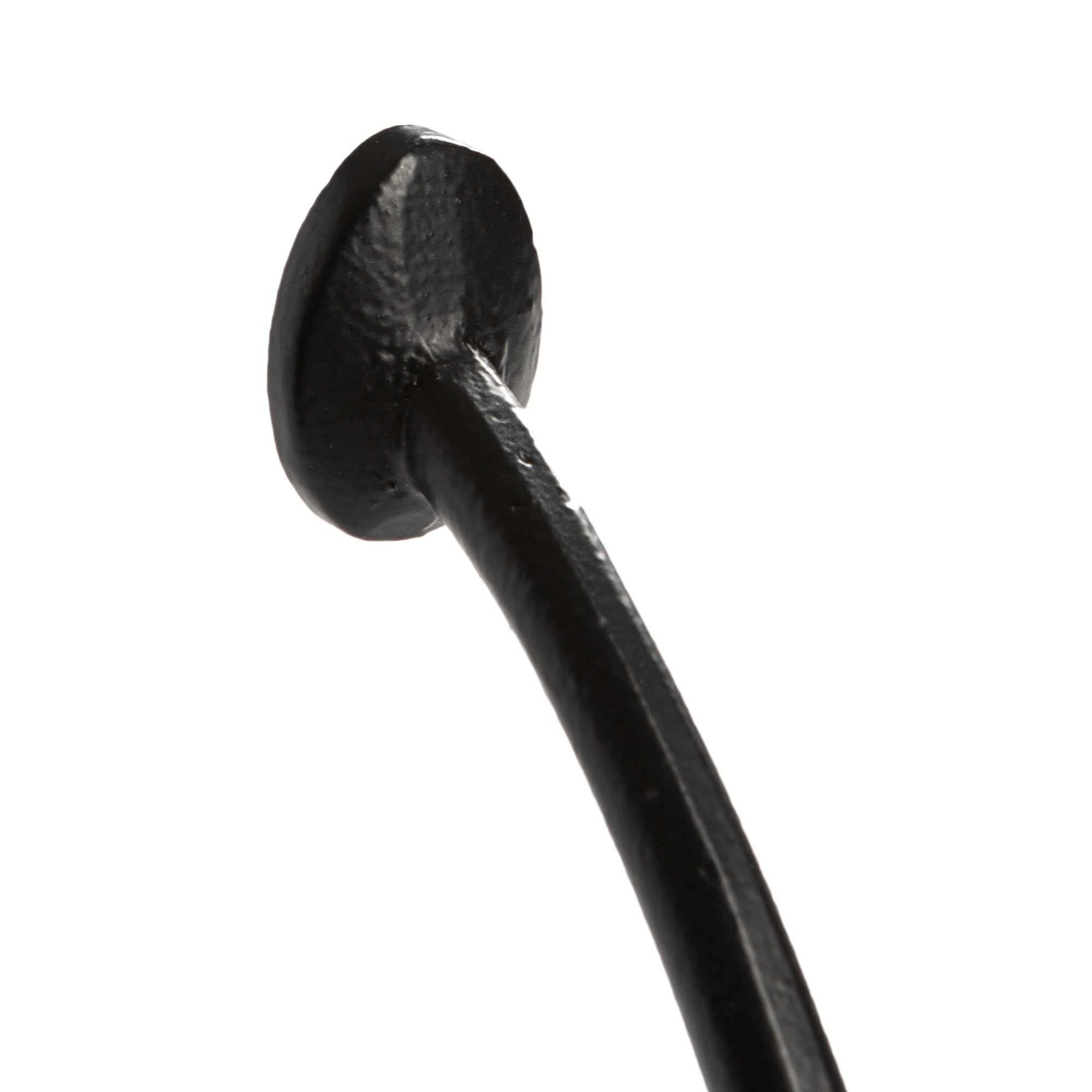 35mm x 115mm Black Bowler and Coat Hook