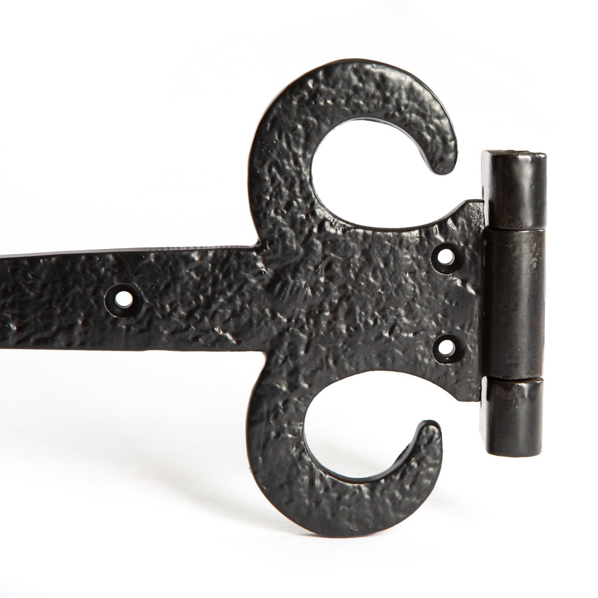 230mm Black Arrowhead T-Hinge
