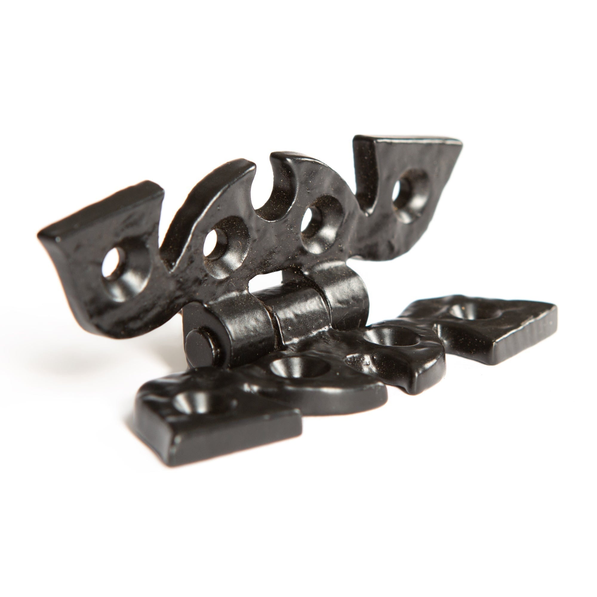 75mm Black Ornate Cabinet Hinge