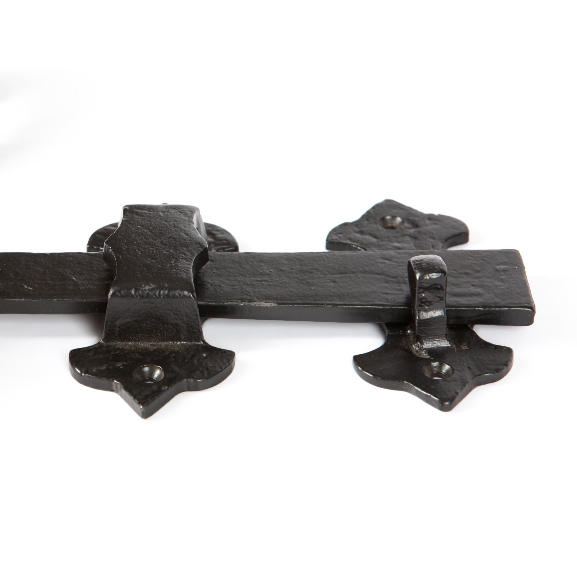 285mm Black Rose Ring Gate Latch