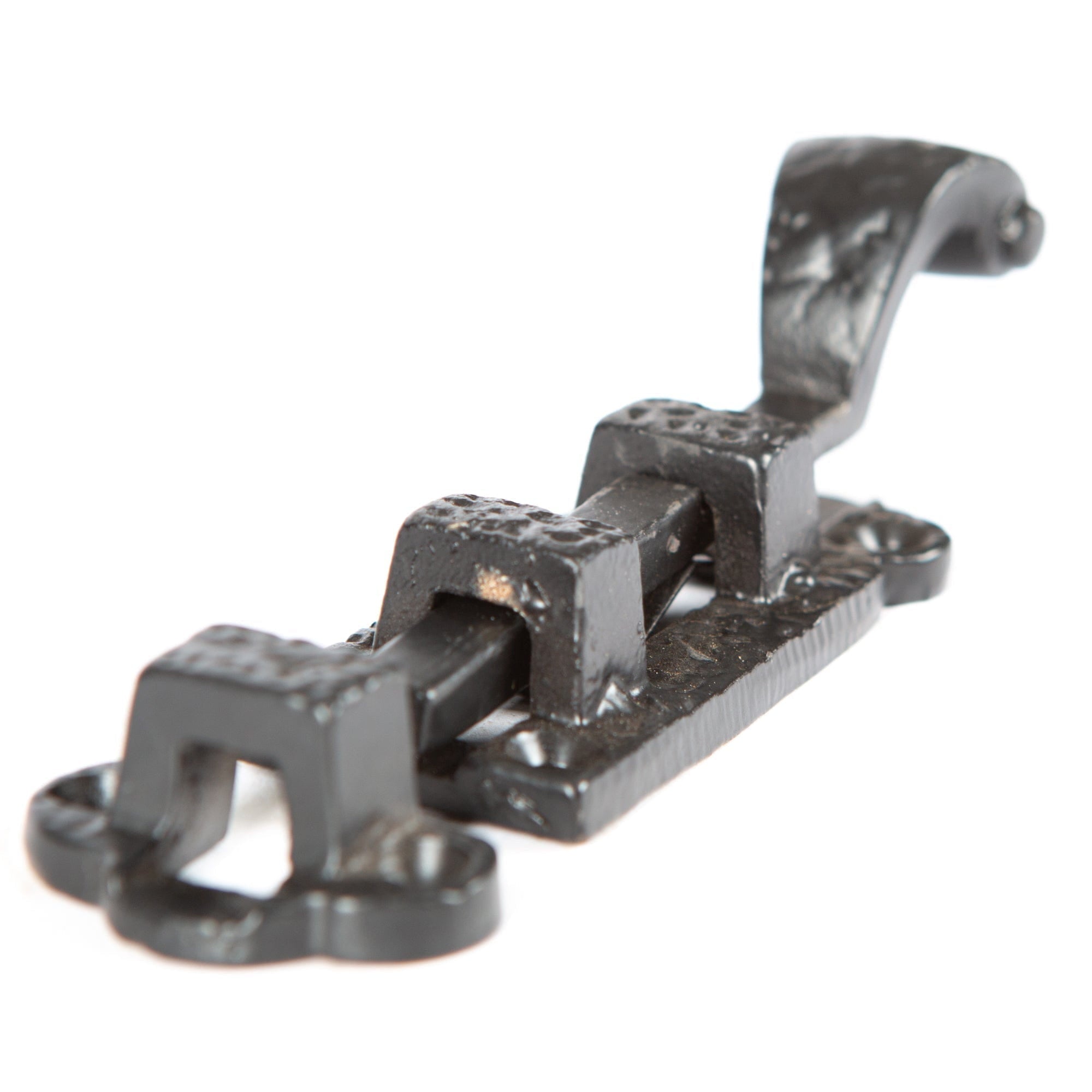 90mm Black Straight Antique Fish Tail Surface Bolt