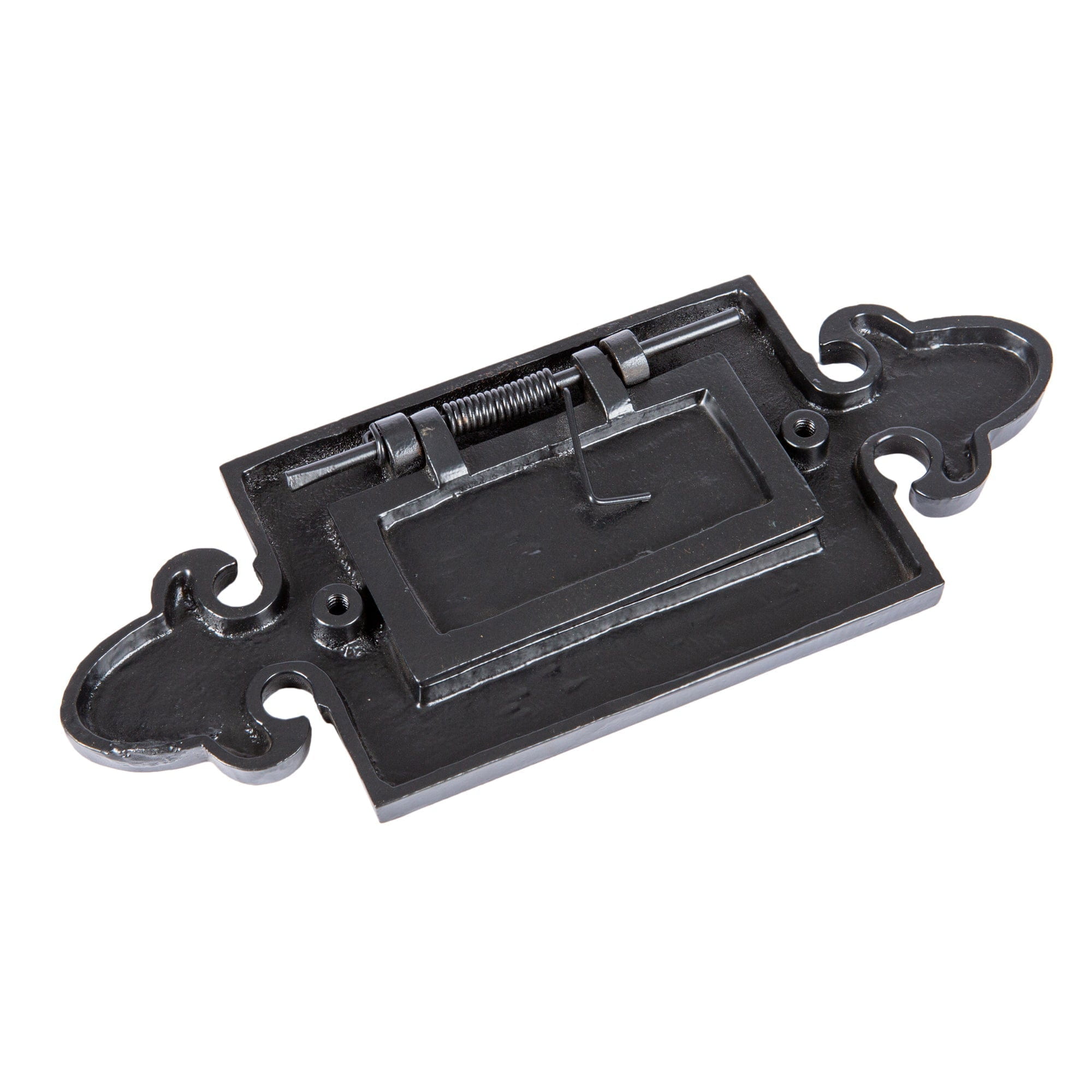 270mm x 105mm Black Fleur De Lis Letter Plate