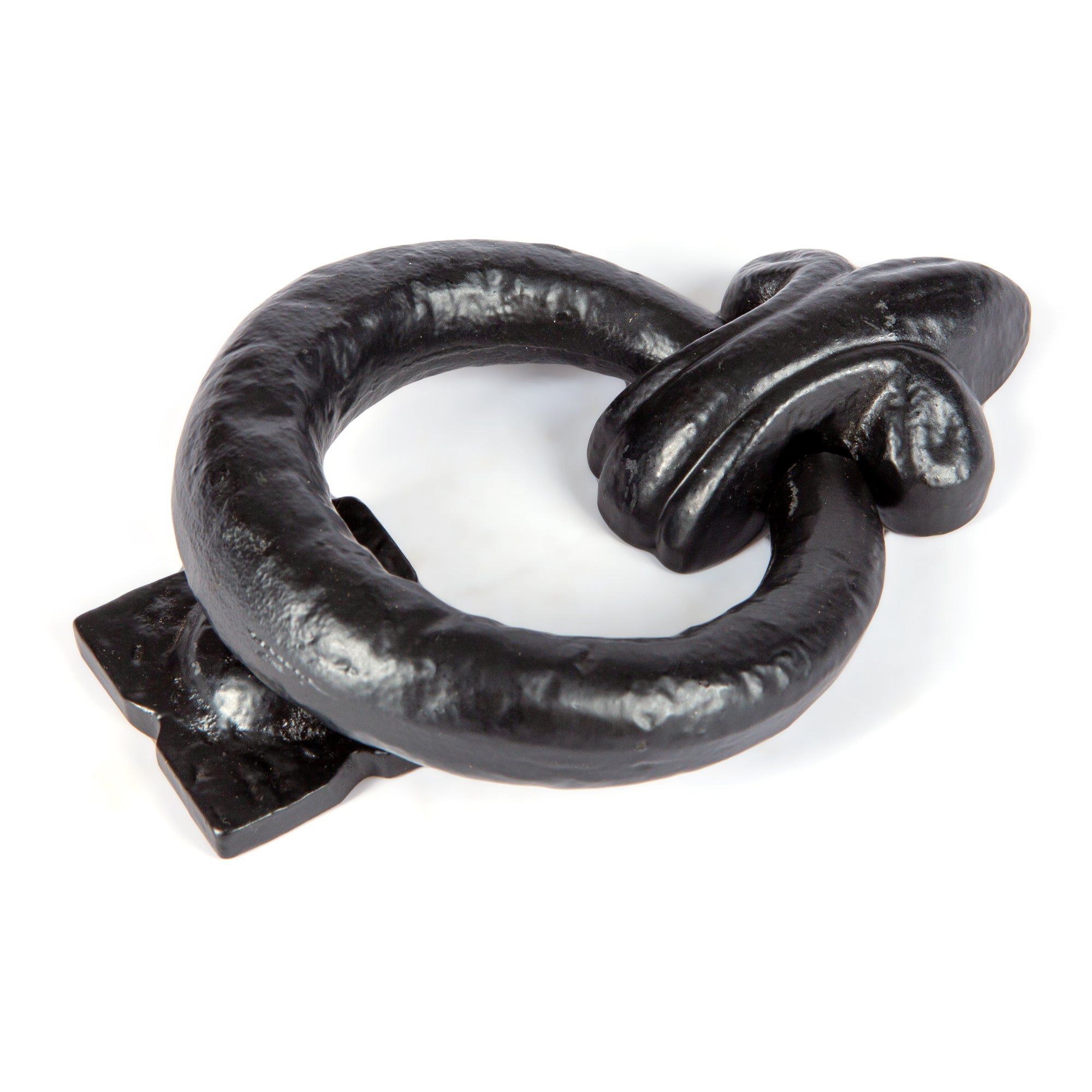 140mm Black Fleur De Lis Door Knocker