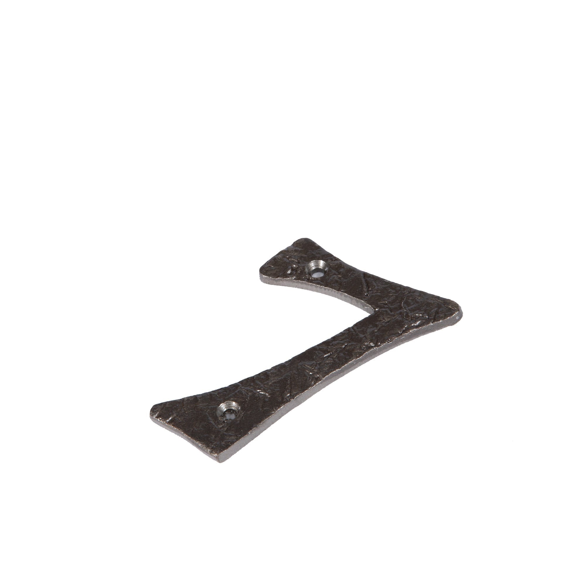 80mm Grey Rustic Iron House Number 7