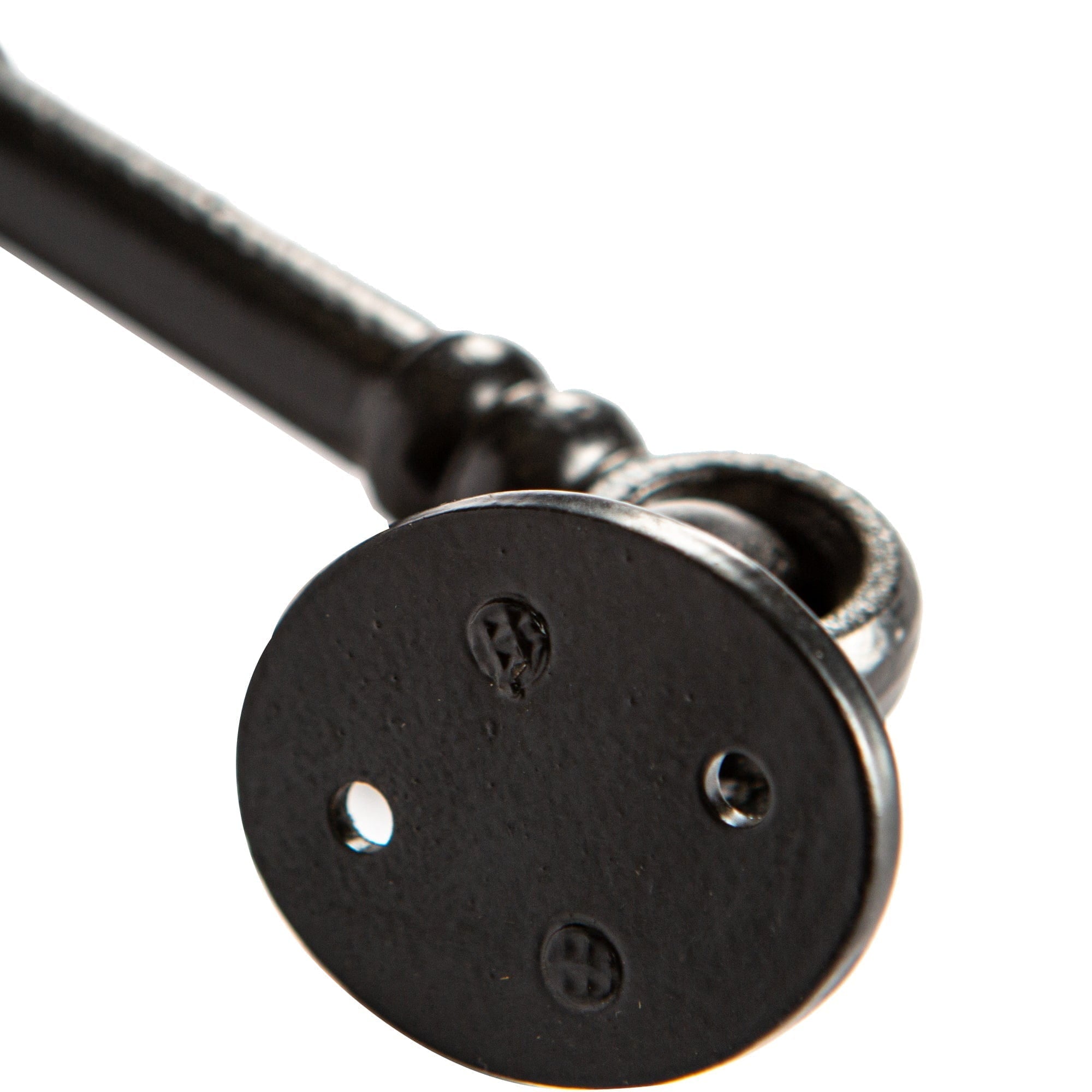 225mm Black Ornate Cabin Hook and Eye