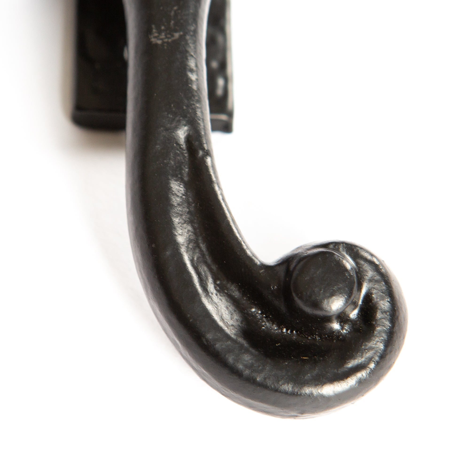 45mm x 100mm Black Rustic Right Handed Window Fastener