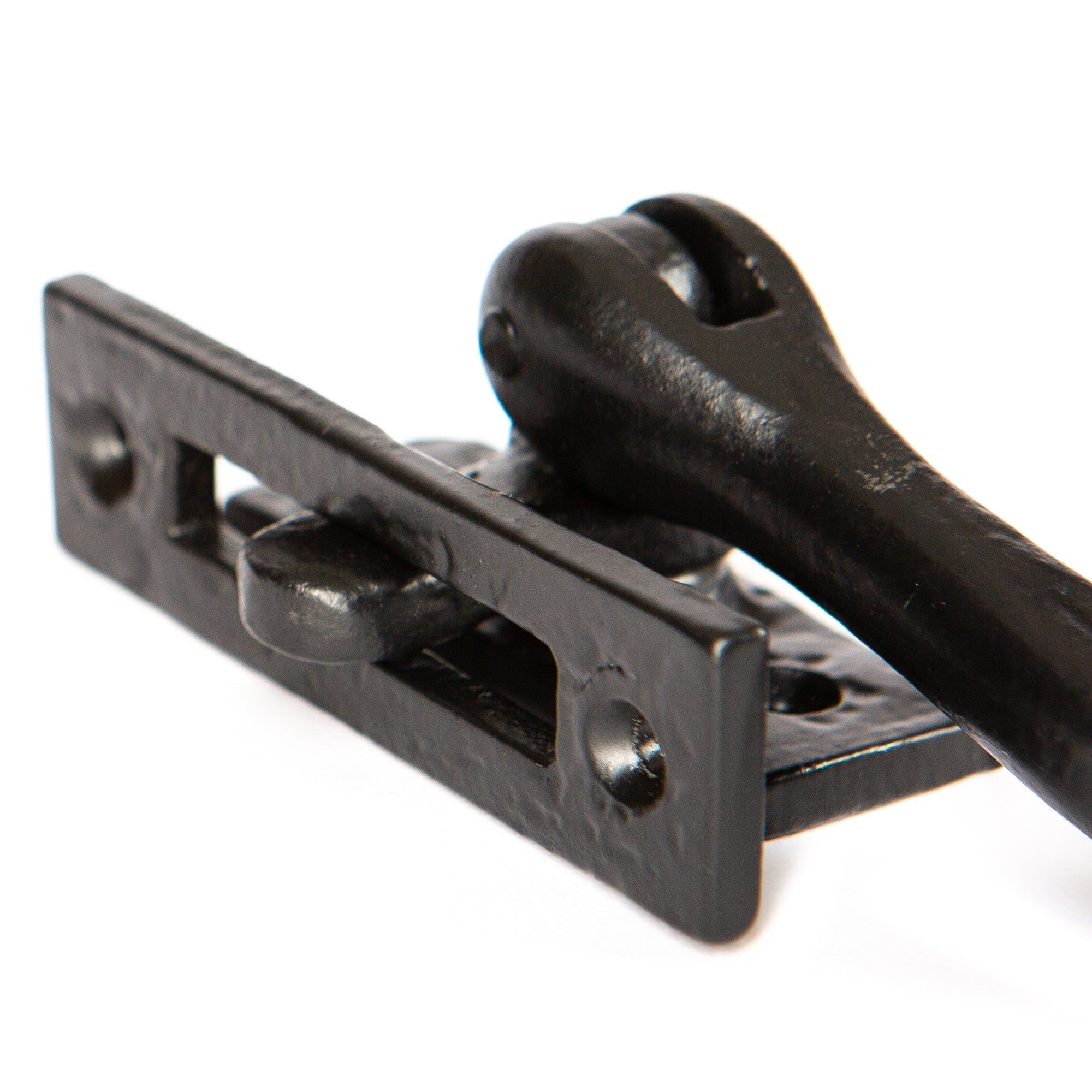 45mm x 100mm Black Rustic Right Handed Window Fastener