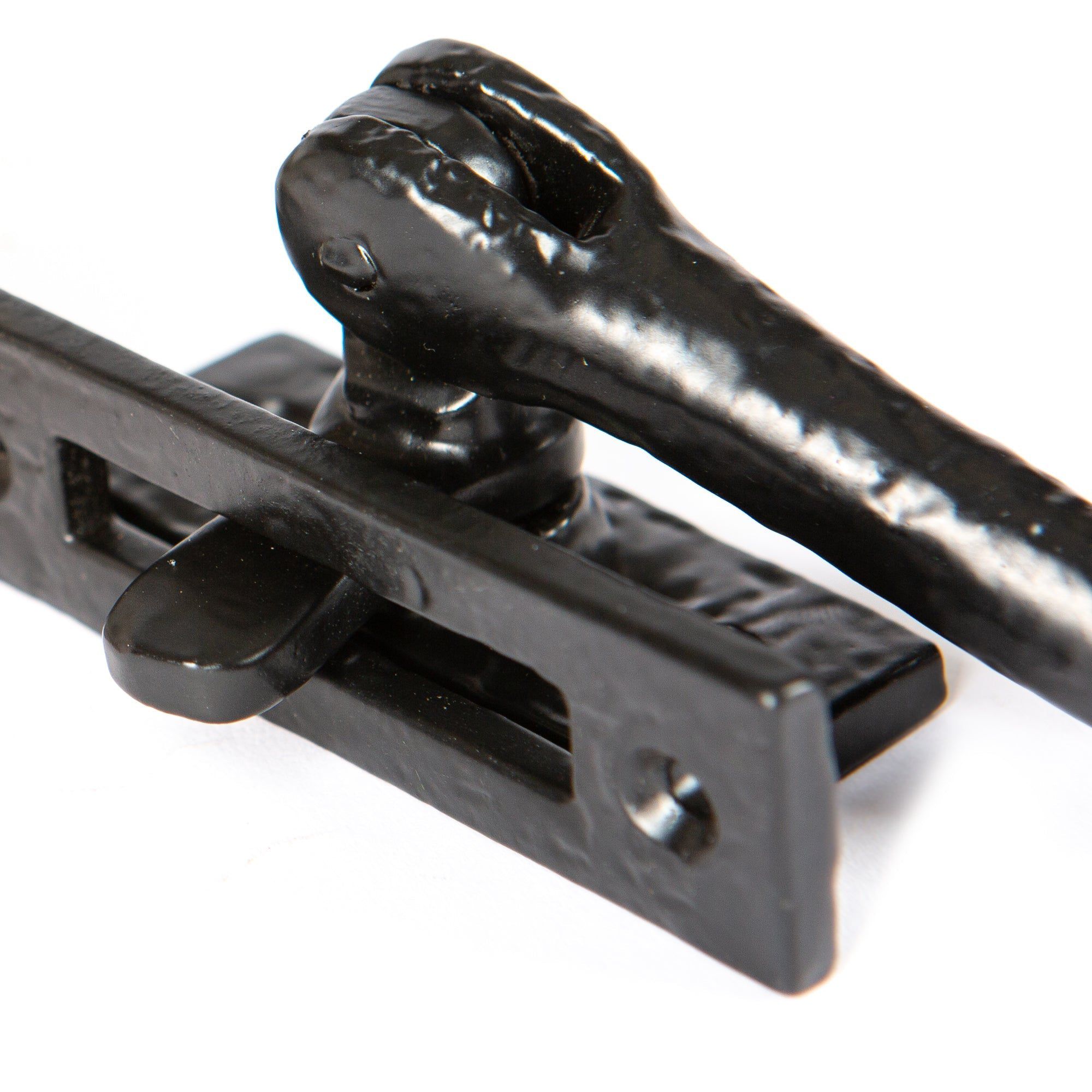 46mm x 108mm Black Curly Tail Right Handed Window Fastener