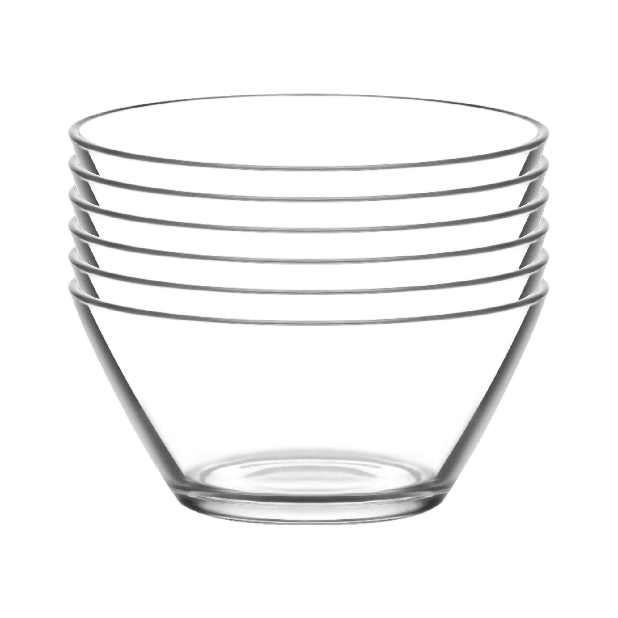 10.5cm Vega Glass Serving Bowls - Pack of Six
