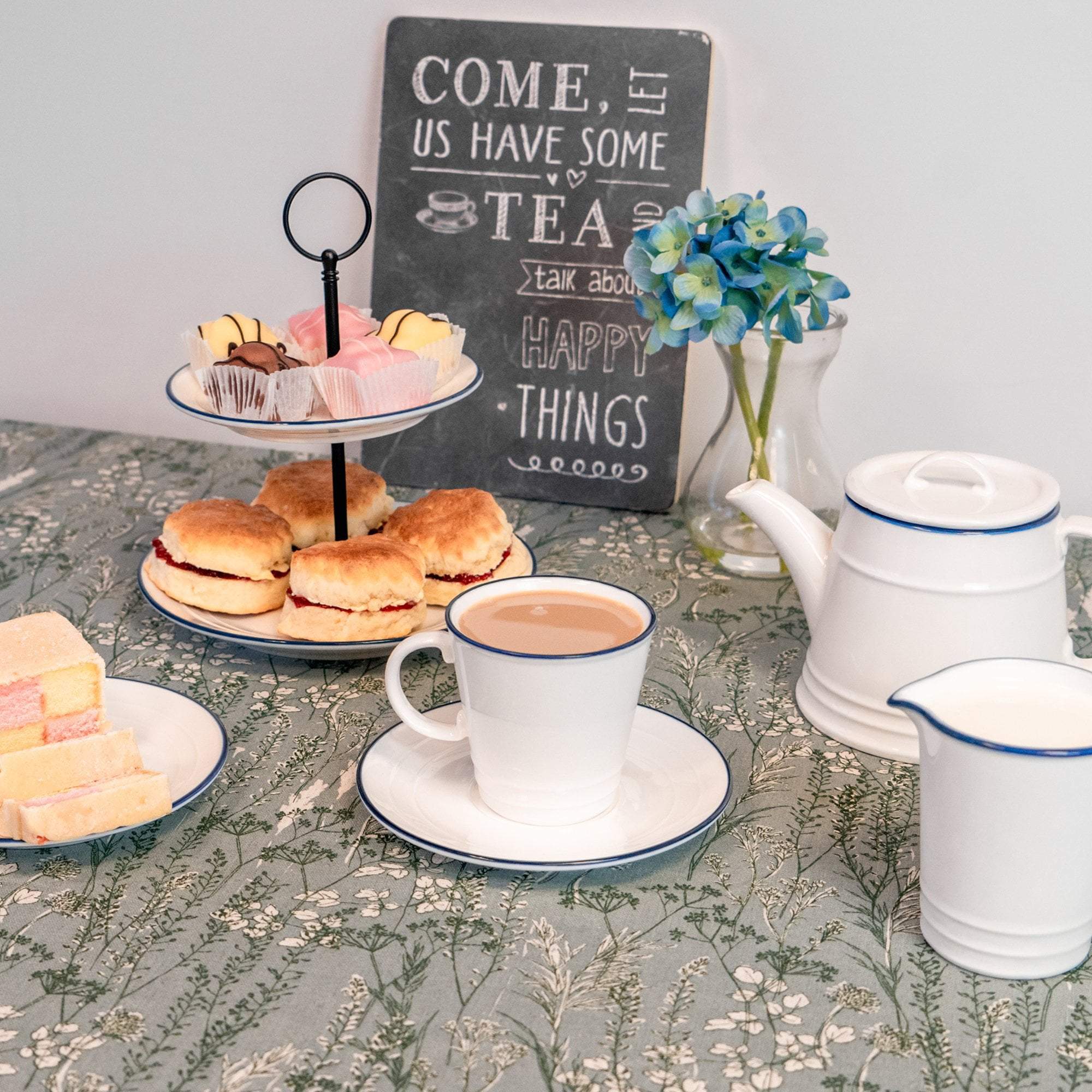 afternoon tea set crockery