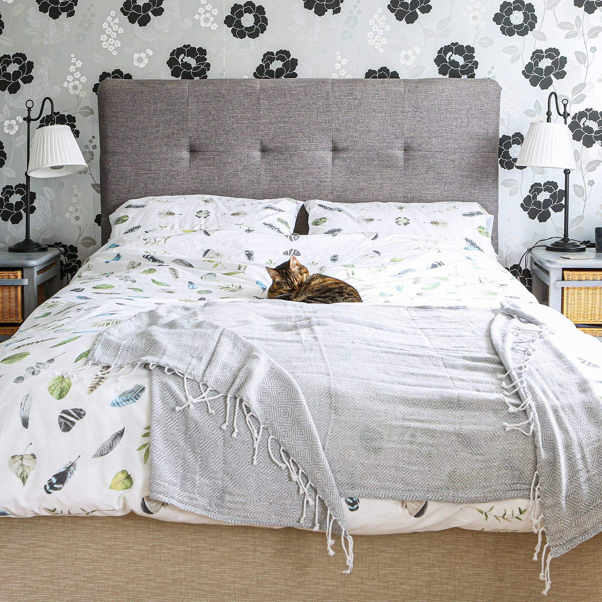 170cm x 90cm Turkish Cotton Diamond Bath Towel