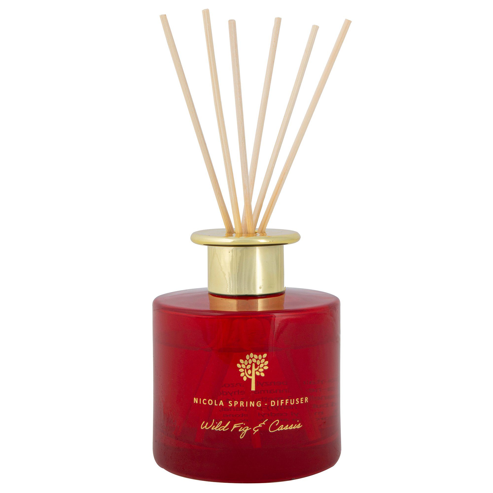 200ml Wild Fig & Cassis Glass Reed Diffuser