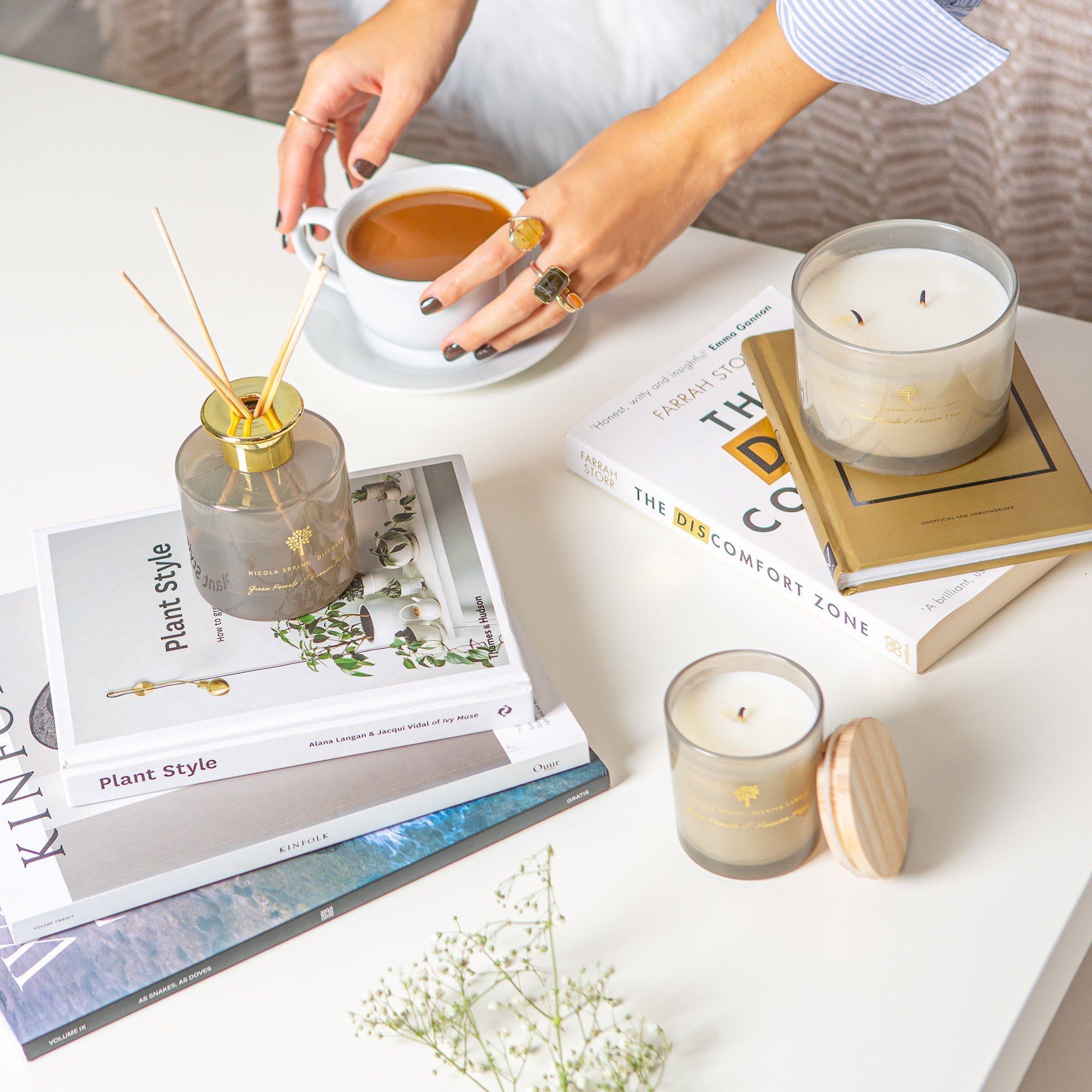 200ml Green Pomelo & Passion Fruit Glass Reed Diffuser