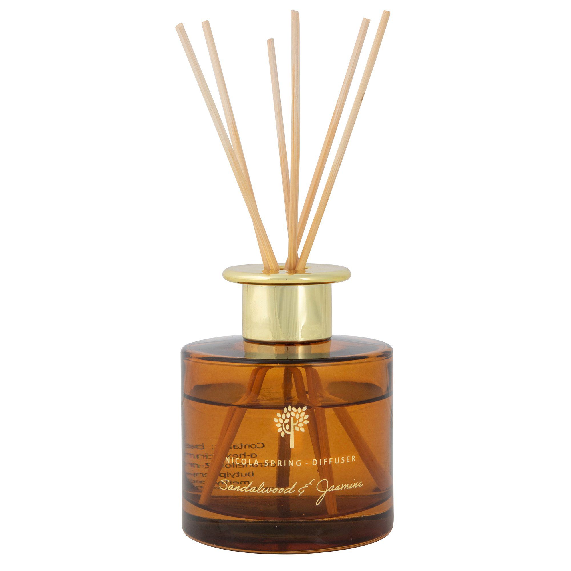 200ml Sandalwood & Jasmine Glass Reed Diffuser