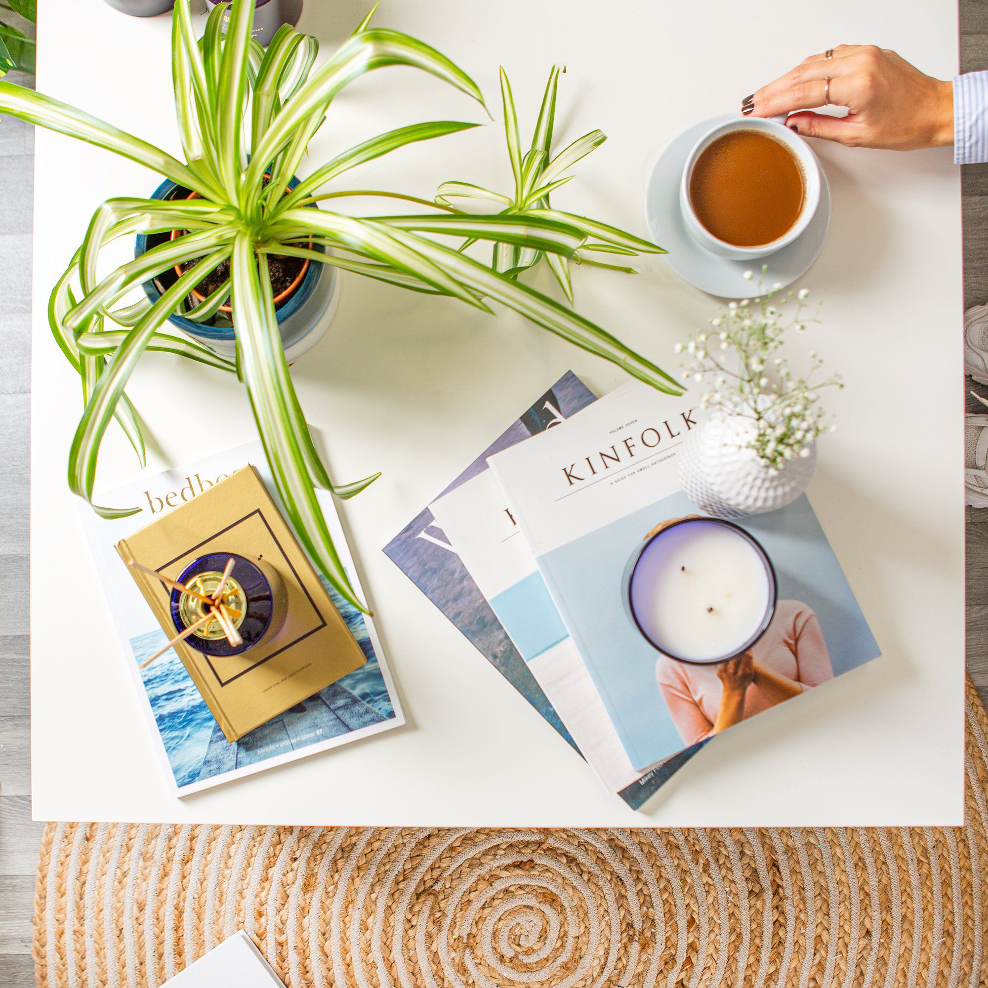 200ml Patchouli & Rosewood Glass Reed Diffuser